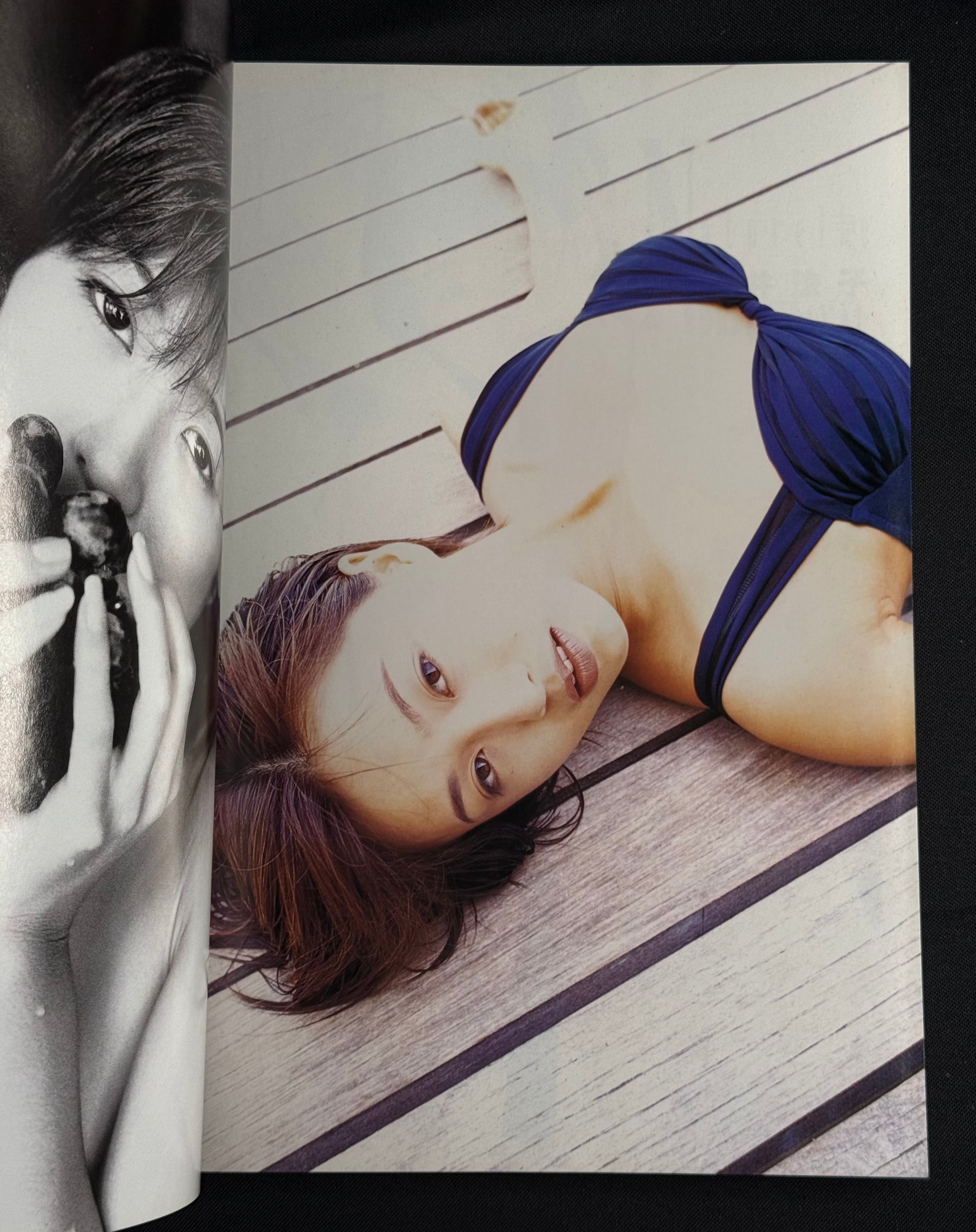 BEST SHOT!! Up to Boy Special Edition Vol. 5 (1997) Japanese Photobook w/ Poster