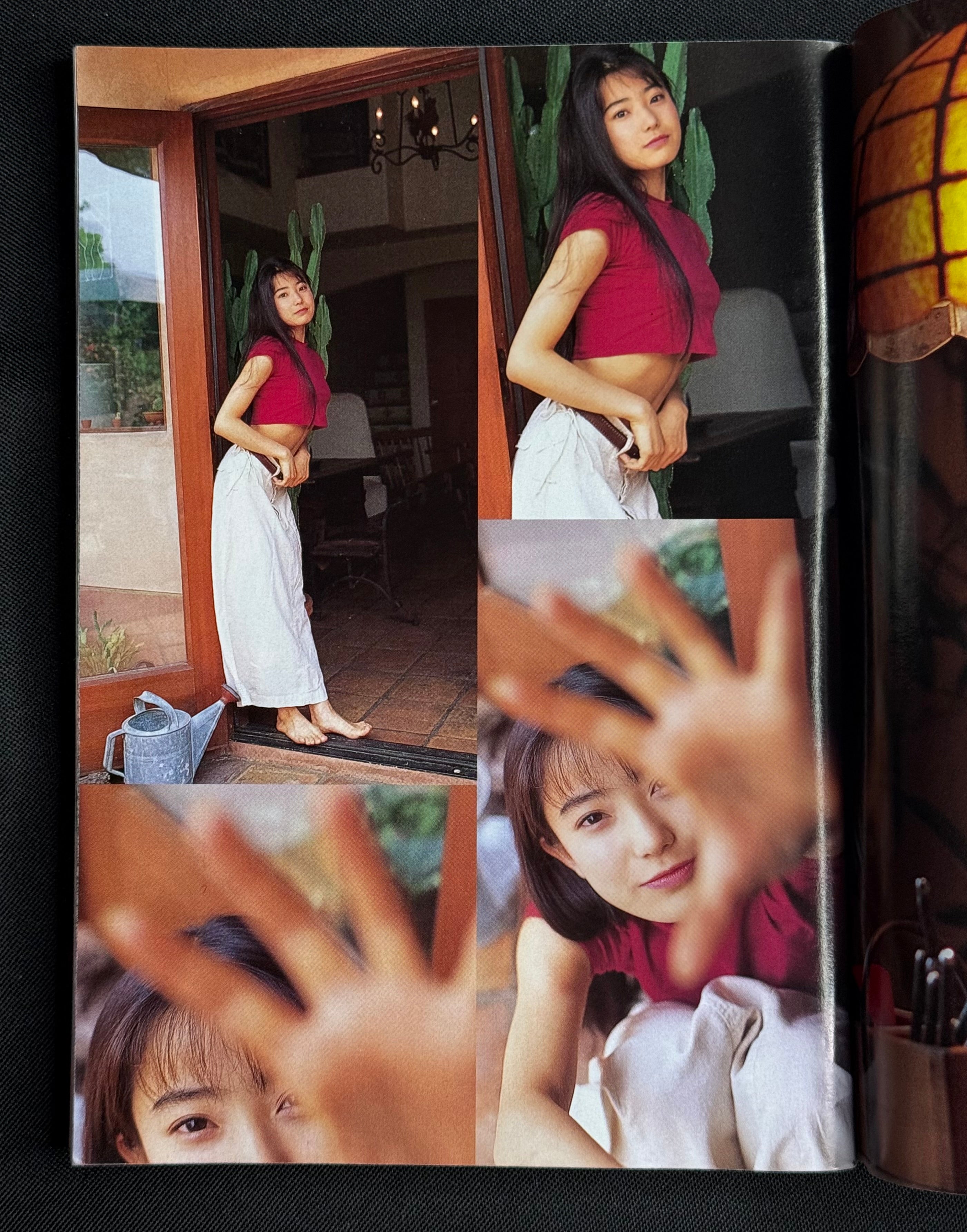 BOMB Japanese Idol Magazine – August 1995 – Miho Kanno Cover