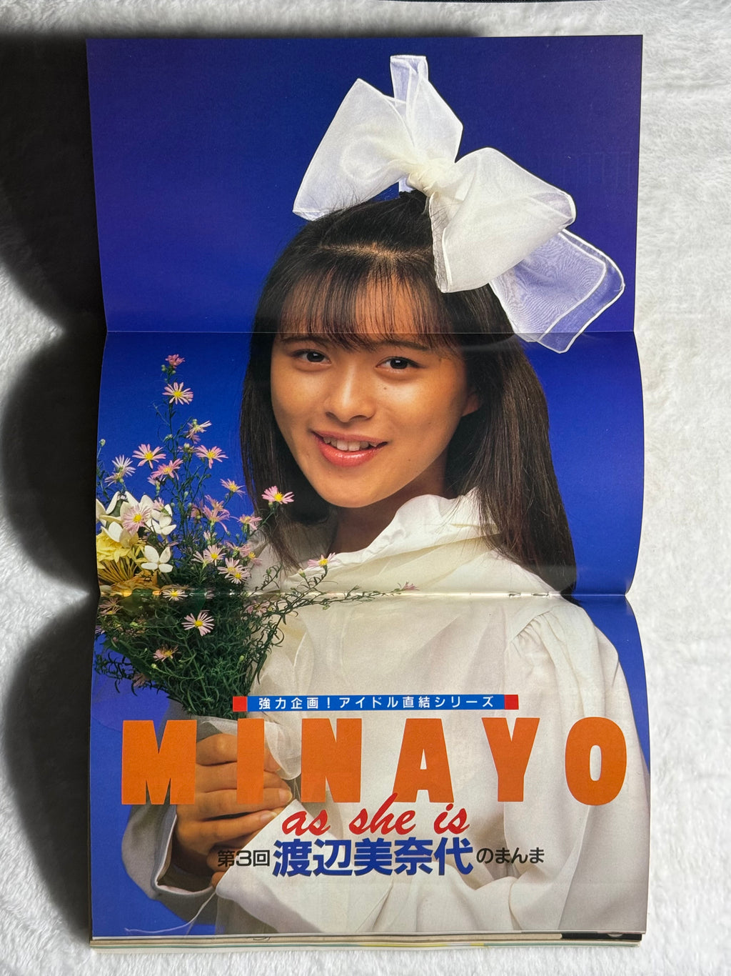 DUNK Japanese Idol Magazine (November 1987) Shizuka Kudo Cover w/Poster