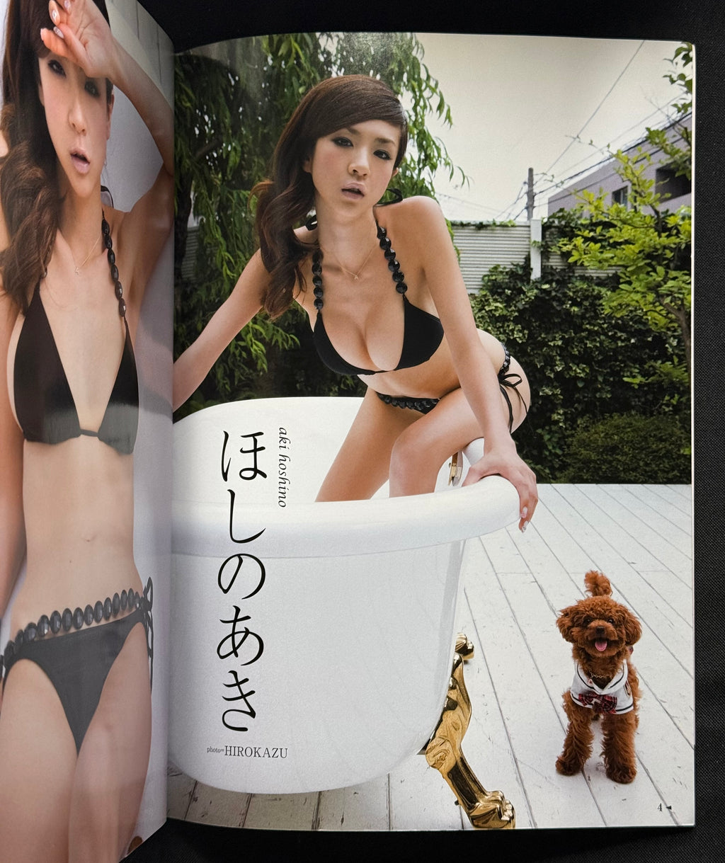 B.L.T. Vivid 4 (August 2008) – Japanese Gravure Photobook – Aki Hoshino Cover