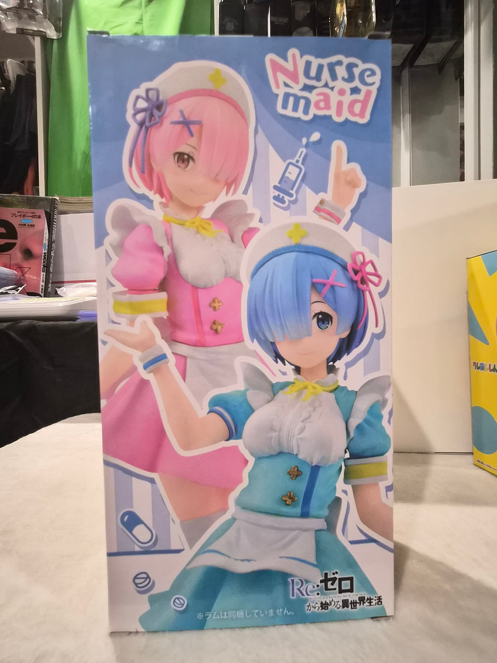 Taito Rem Nurse Maid Version Precious Figure – 6" Japanese Anime Prize Statue – Re:Starting Life in Another World