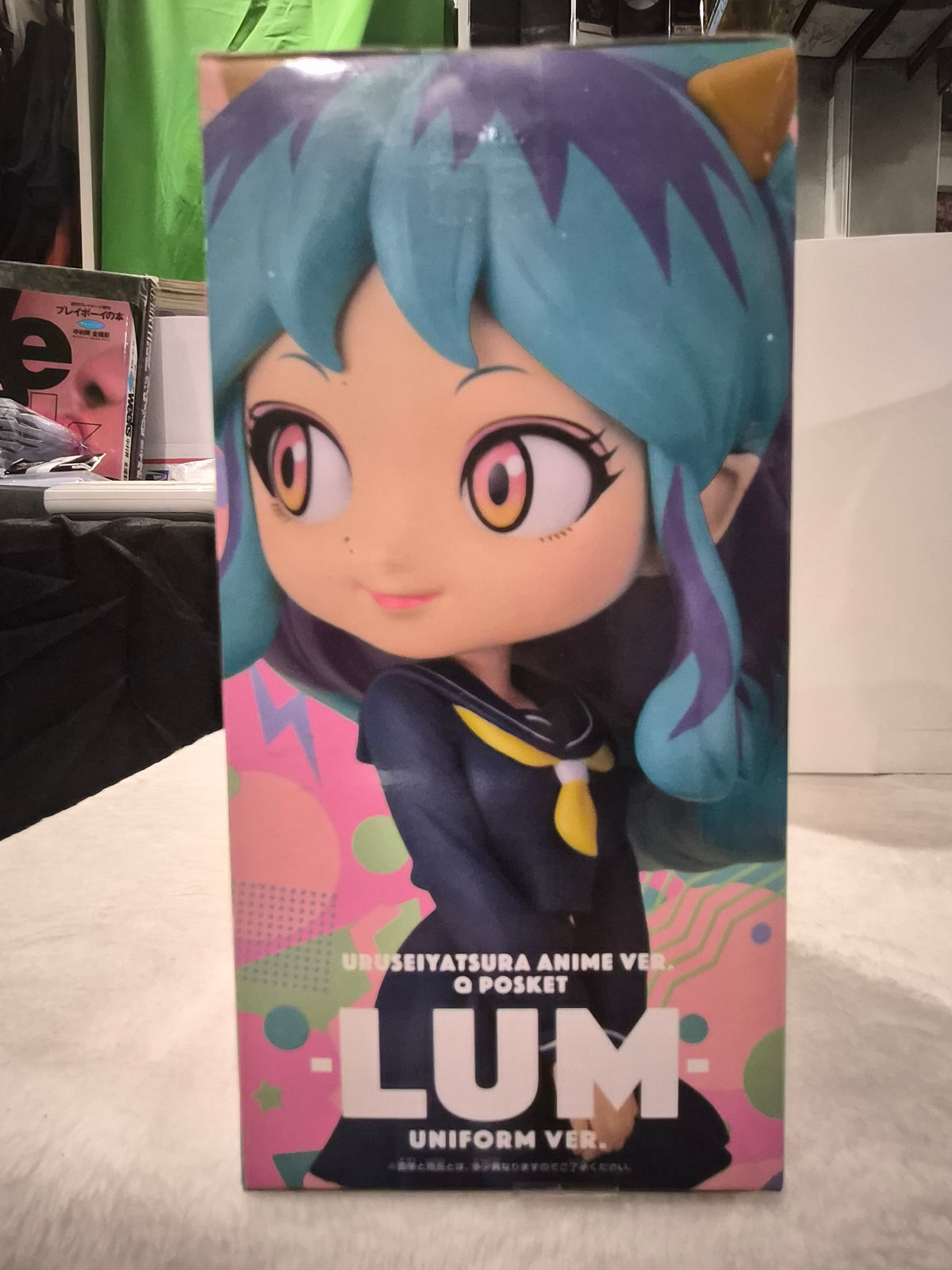 Banpresto Q Posket Urusei Yatsura Lum Uniform Version A Figure – 5.5" Japanese Anime Collectible – Lum Invader