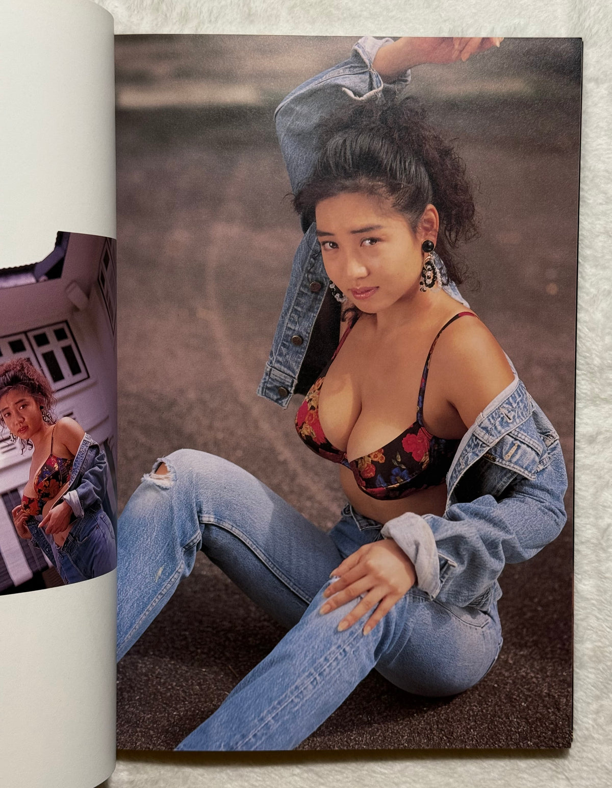 Fumie Hosokawa “F no AURA” Gravure Photobook (1992) Japan Import