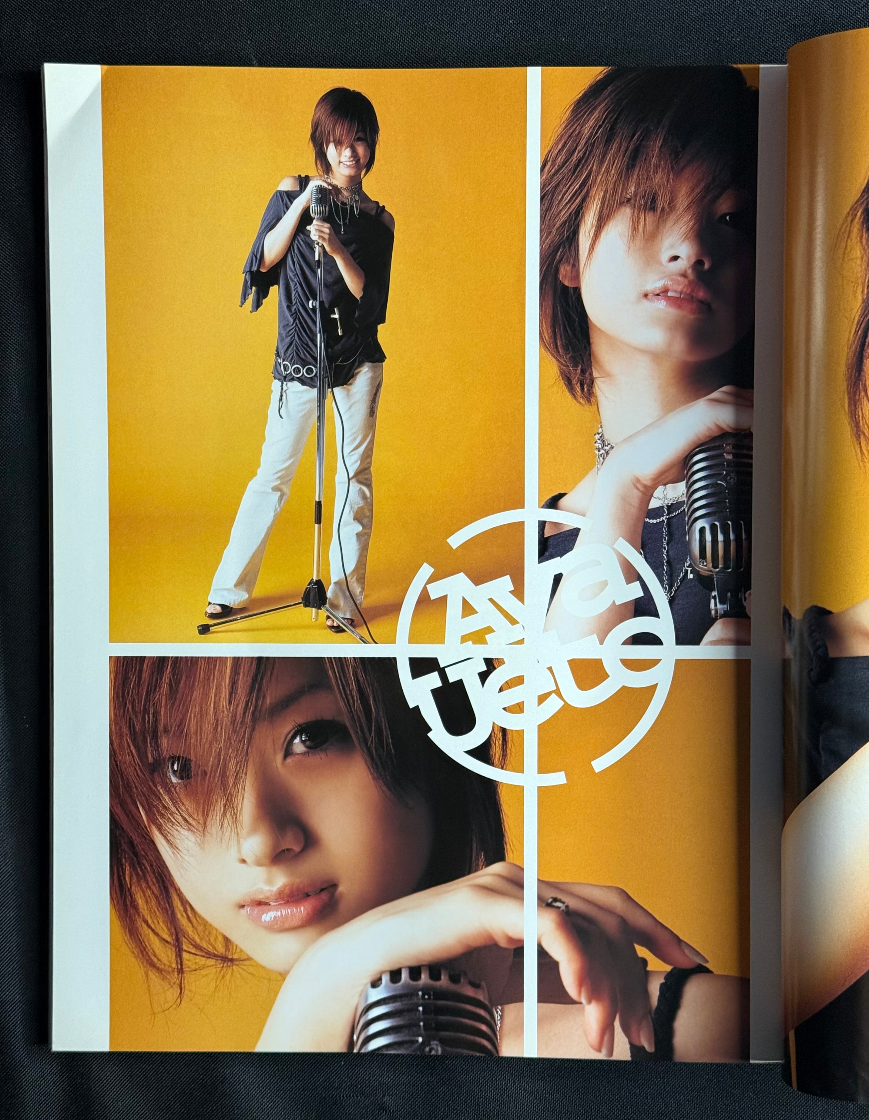 Girls Zappy Japanese Music Magazine Vol. 4 – August 2003 (Aya Ueto Cover) w/CD & Poster