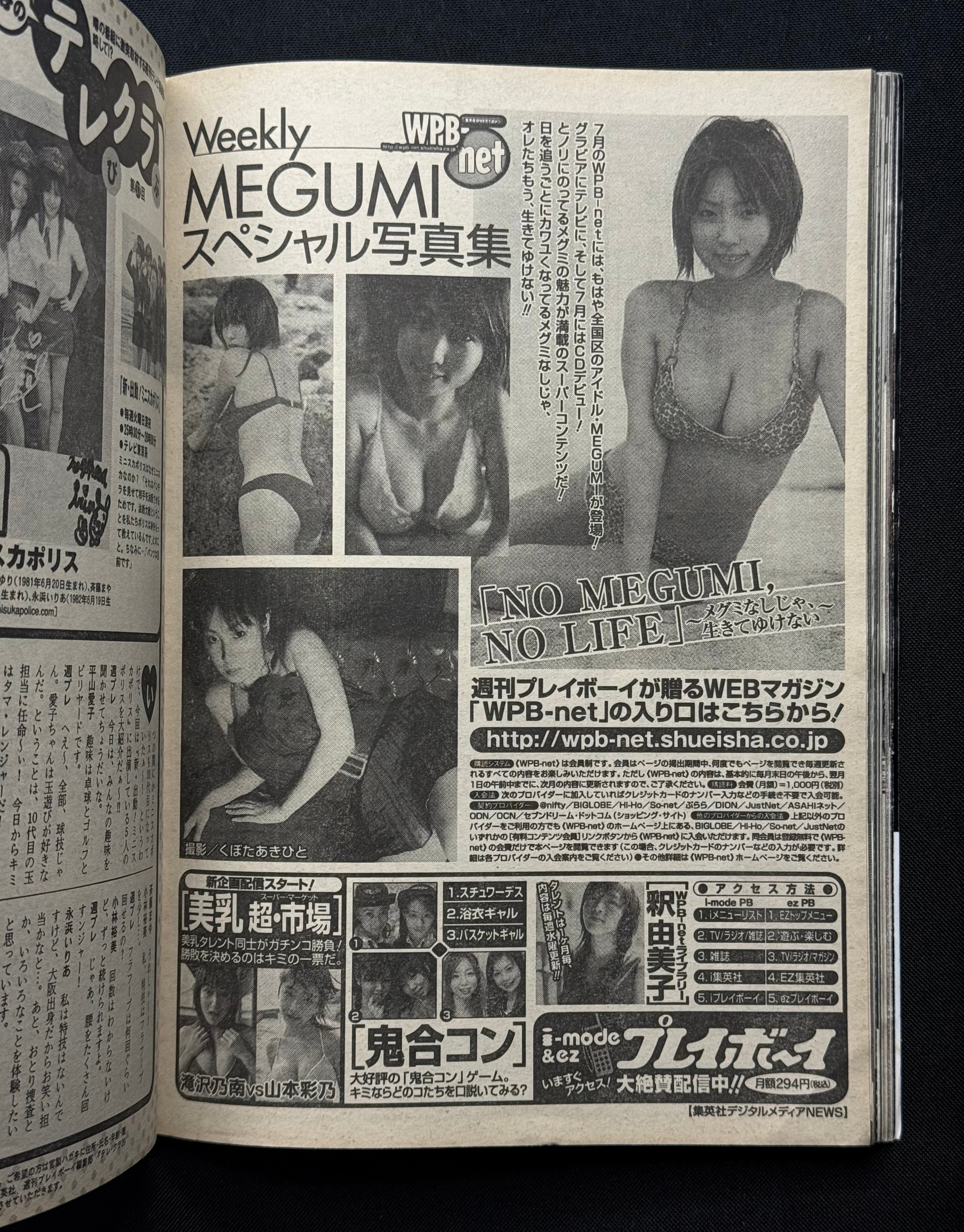 Weekly Playboy No. 29 – Sayuri Anzu Cover (July 15 2003) Japanese Magazine