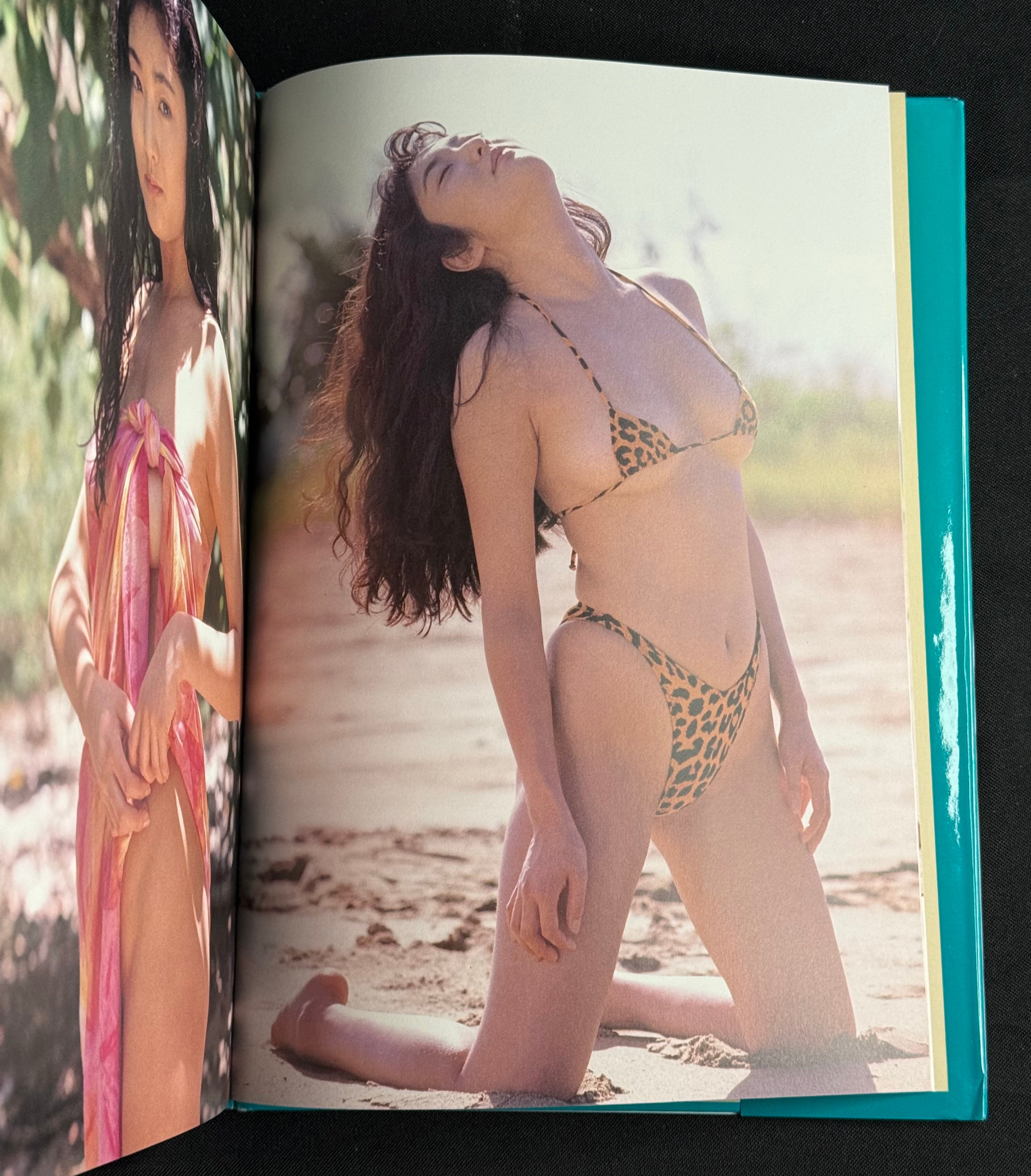 Miyuki Iijima “Marine Blue Glitter” Hardcover Gravure Photobook (1993) - Japan Import