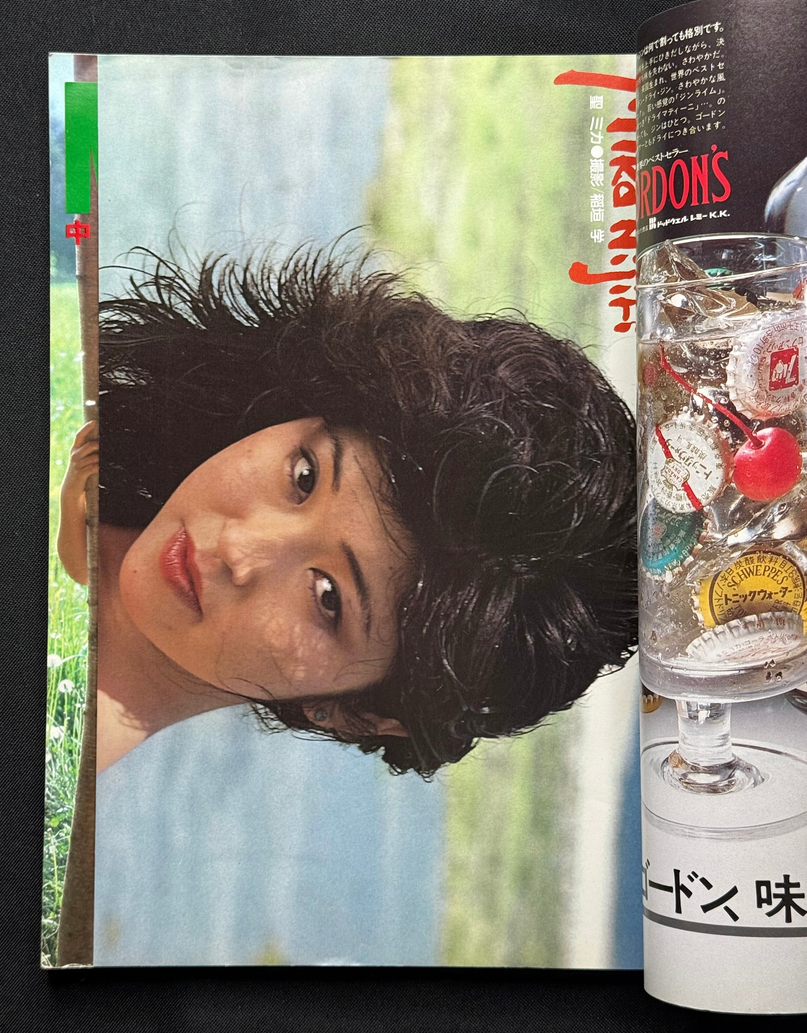 Heibon Punch Special – September 1982 (Chiemi Kai Cover) Japanese Magazine w/Posters