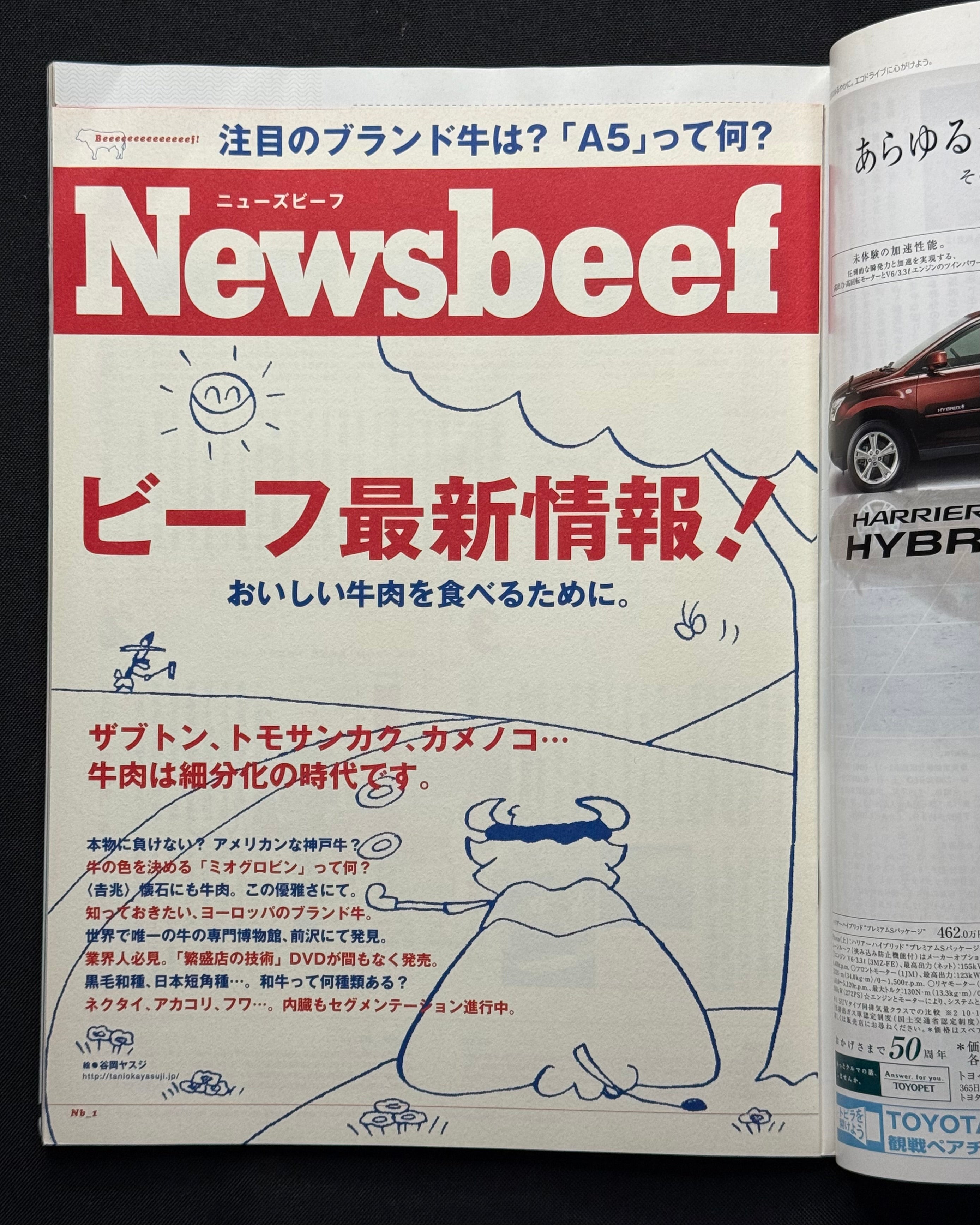 BRUTUS Japanese Magazine No. 603 –  (October 15, 2006) Japanese Beef