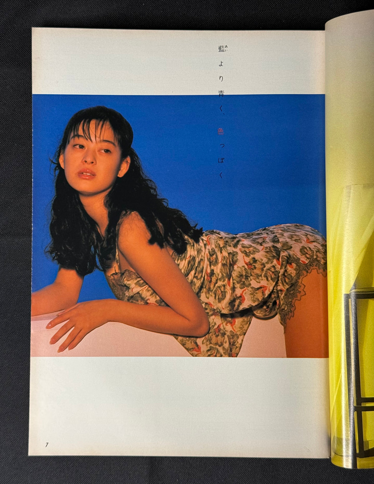 Heibon Punch Japanese Magazine No. 1225 (October 1988) Harumi Fukano Cover