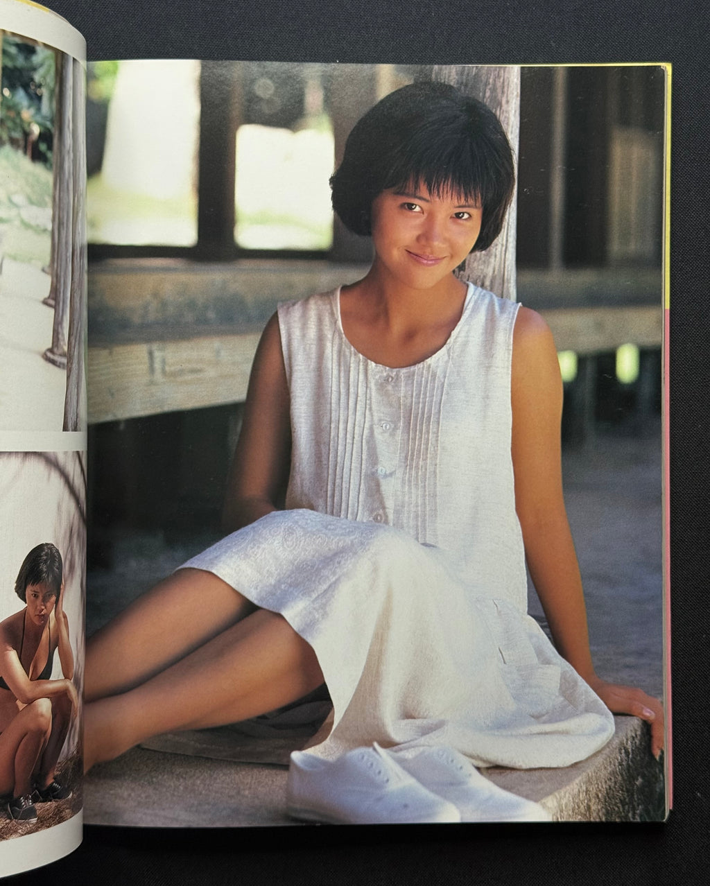 Haruko Sagara "Heart is a Freeway" Japanese Idol Photo Magazine (1986) w/Poster