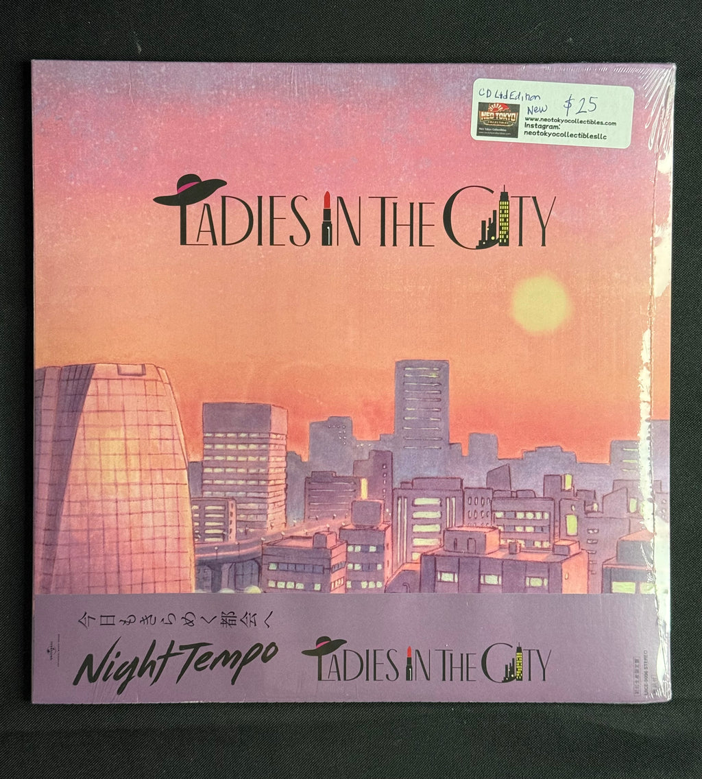 Night Tempo – Ladies In The City – Limited Edition CD – Japan Import – UICE-9096 – Sealed New – 2021