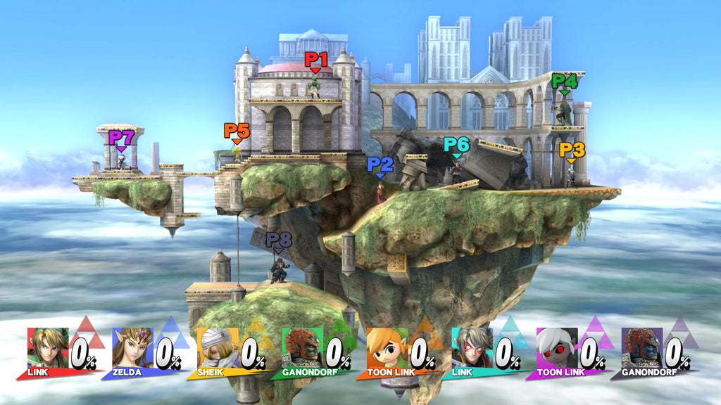 Super Smash Bros. Wii U (Dairantou Smash Bros) Japanese Import 2014 – Complete w/ Case & Disc
