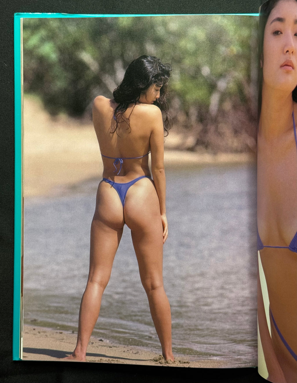 Miyuki Iijima “Marine Blue Glitter” Hardcover Gravure Photobook (1993) - Japan Import