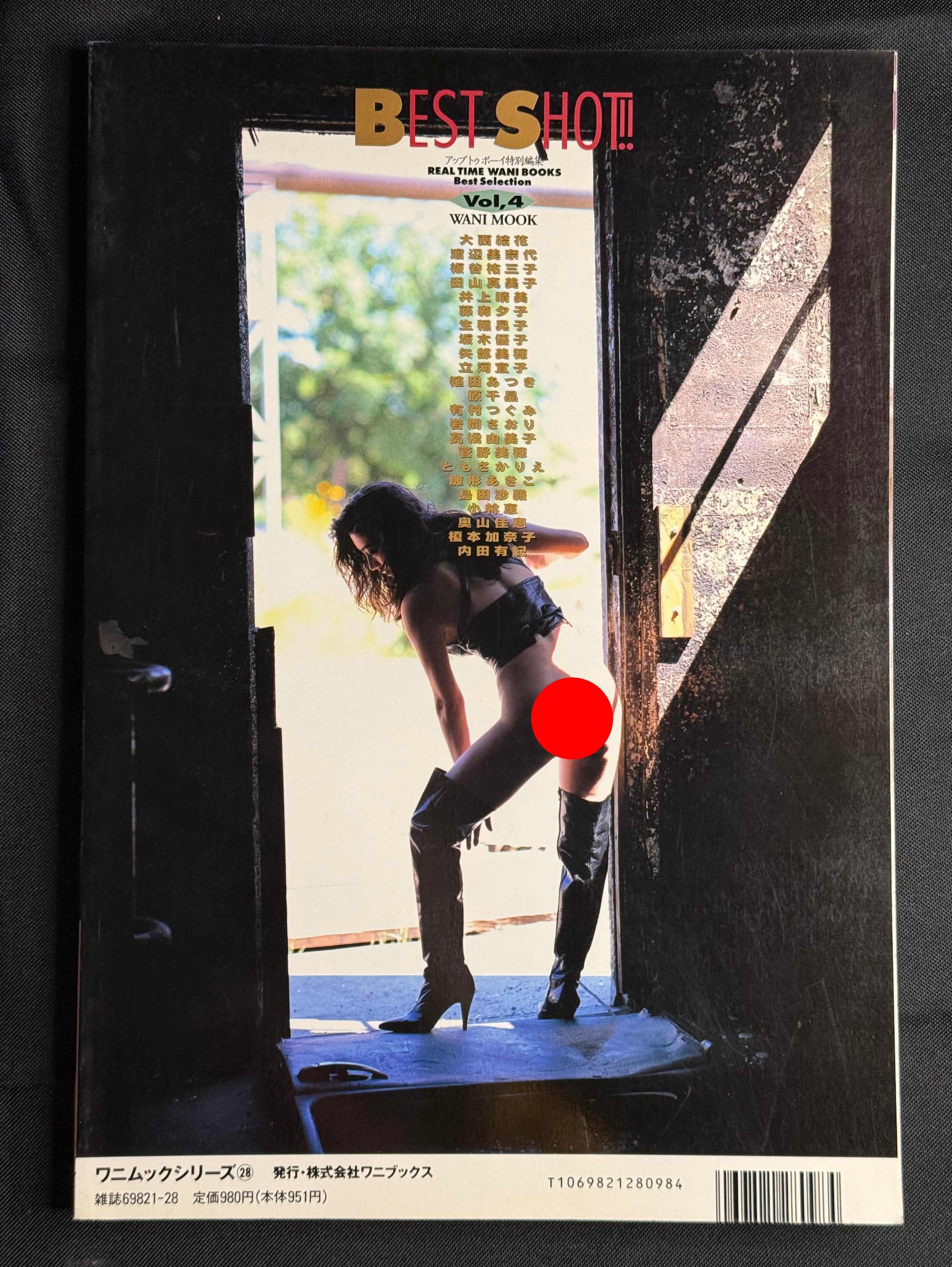 BEST SHOT!! Up to Boy Special Edition Vol. 4 (1996) Japanese Photobook w/Poster