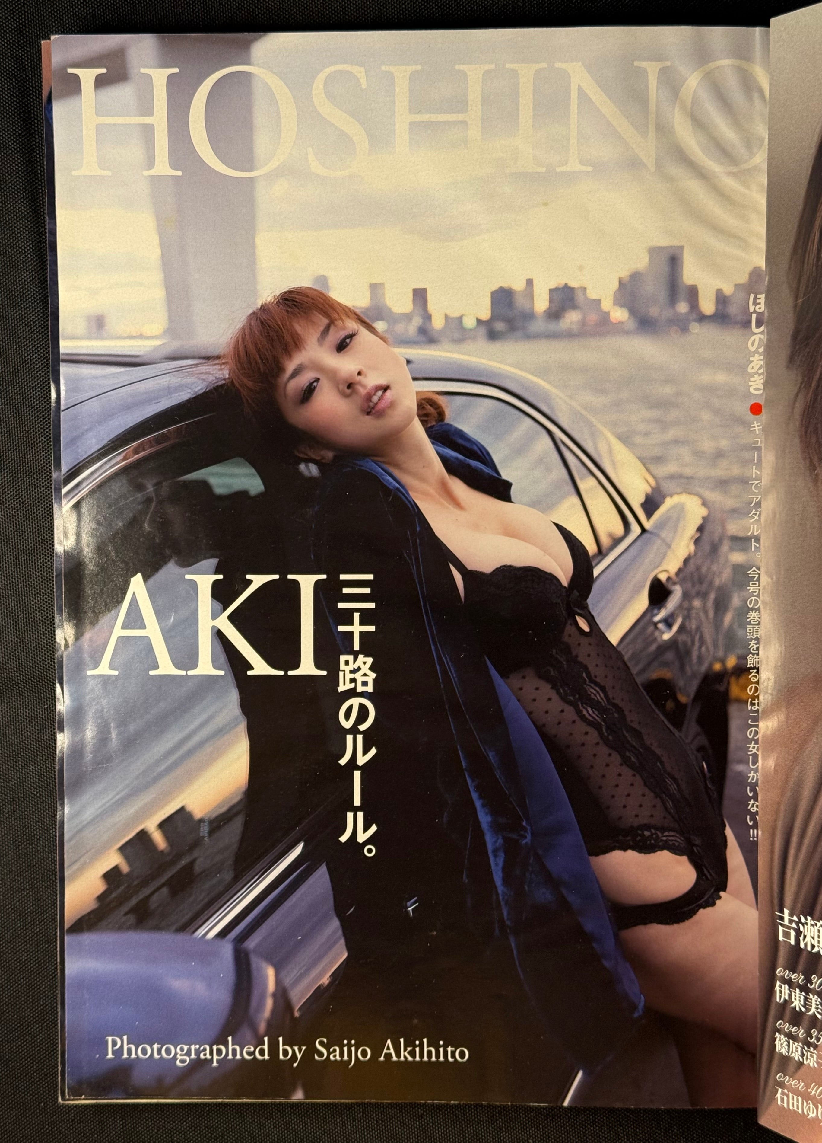 Weekly Playboy 2009 No.45 Japanese Magazine - Aki Hoshino Cover