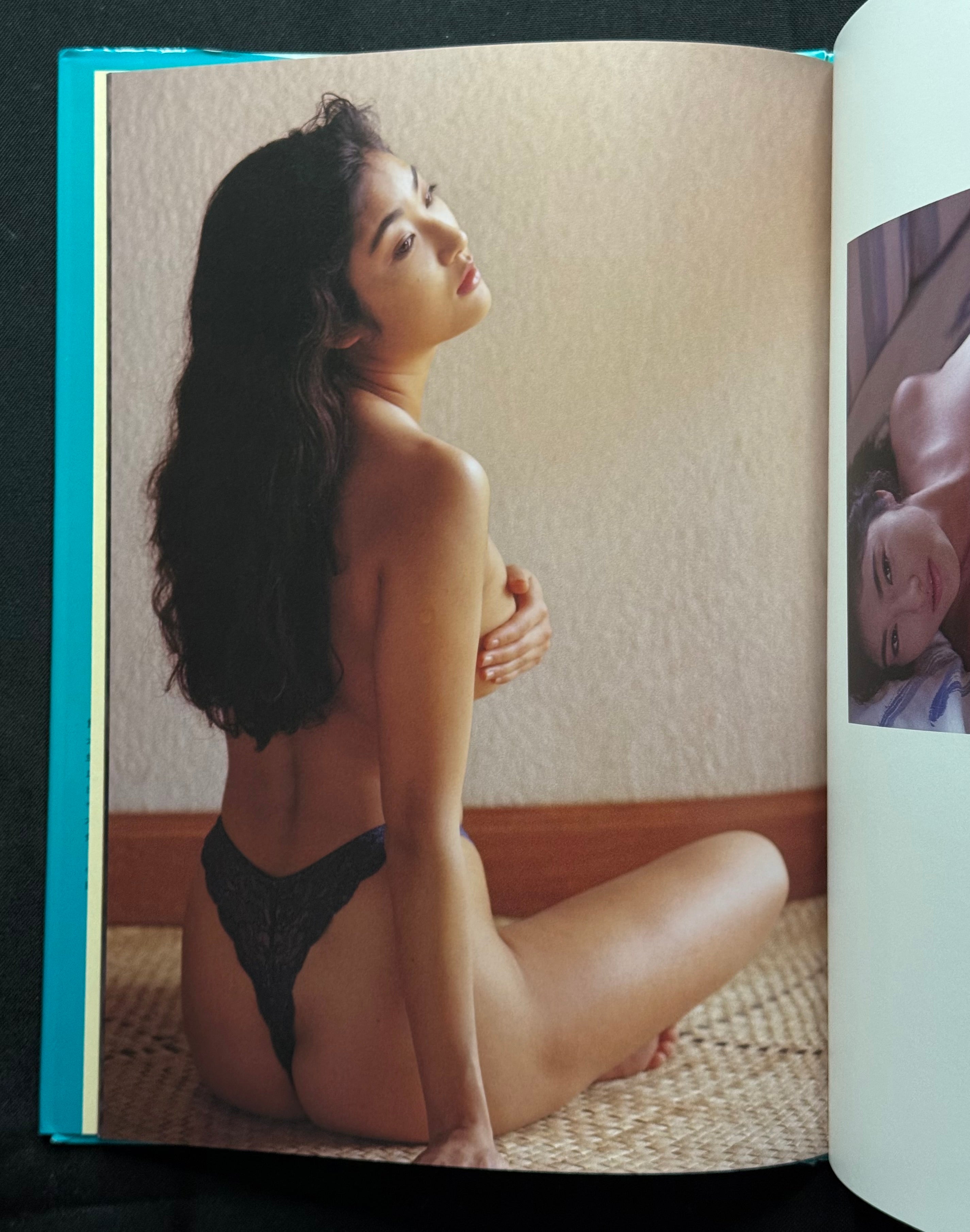 Miyuki Iijima “Marine Blue Glitter” Hardcover Gravure Photobook (1993) - Japan Import
