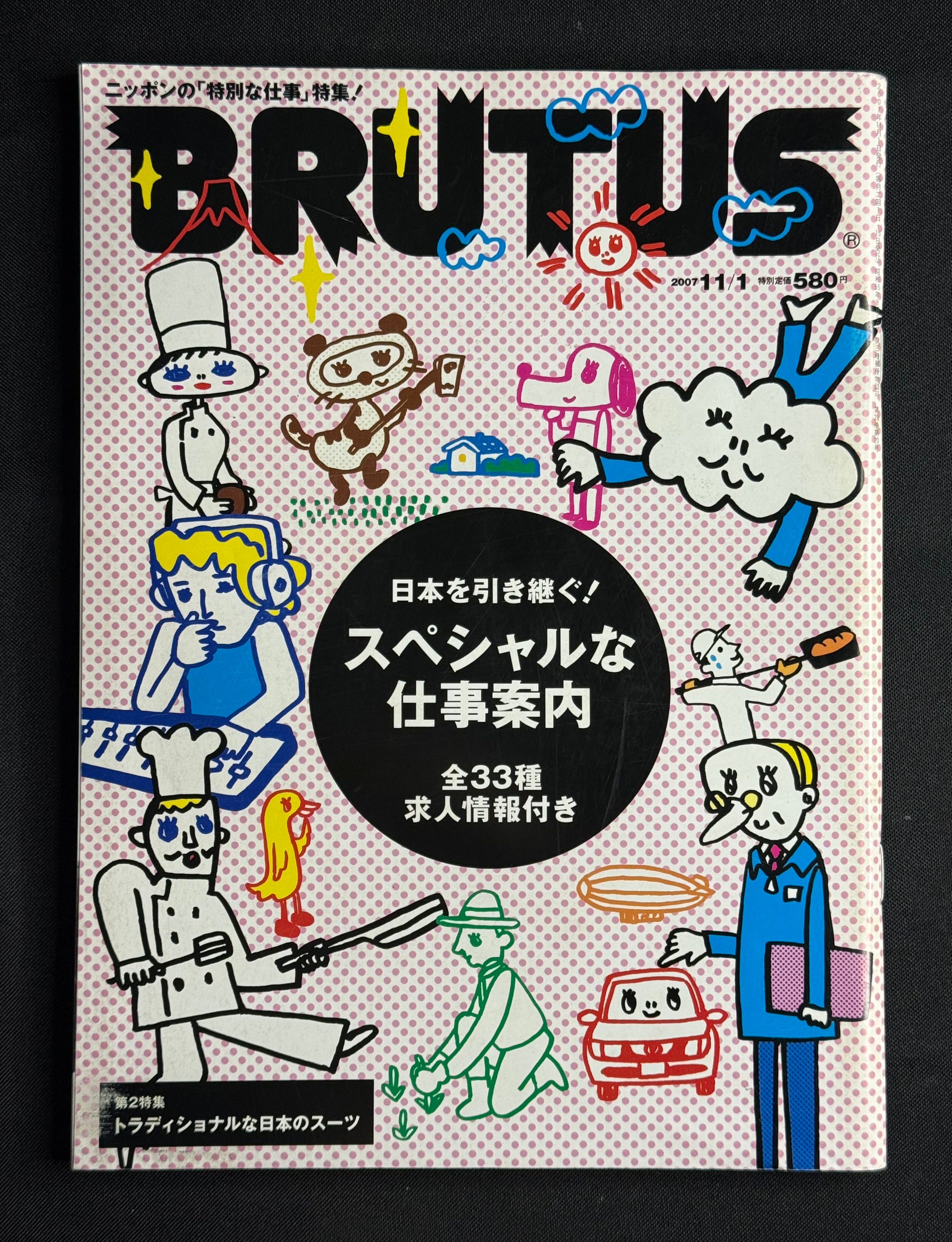 BRUTUS Japanese Magazine No. 627 –  (November 1, 2007) Special Job Opportunities