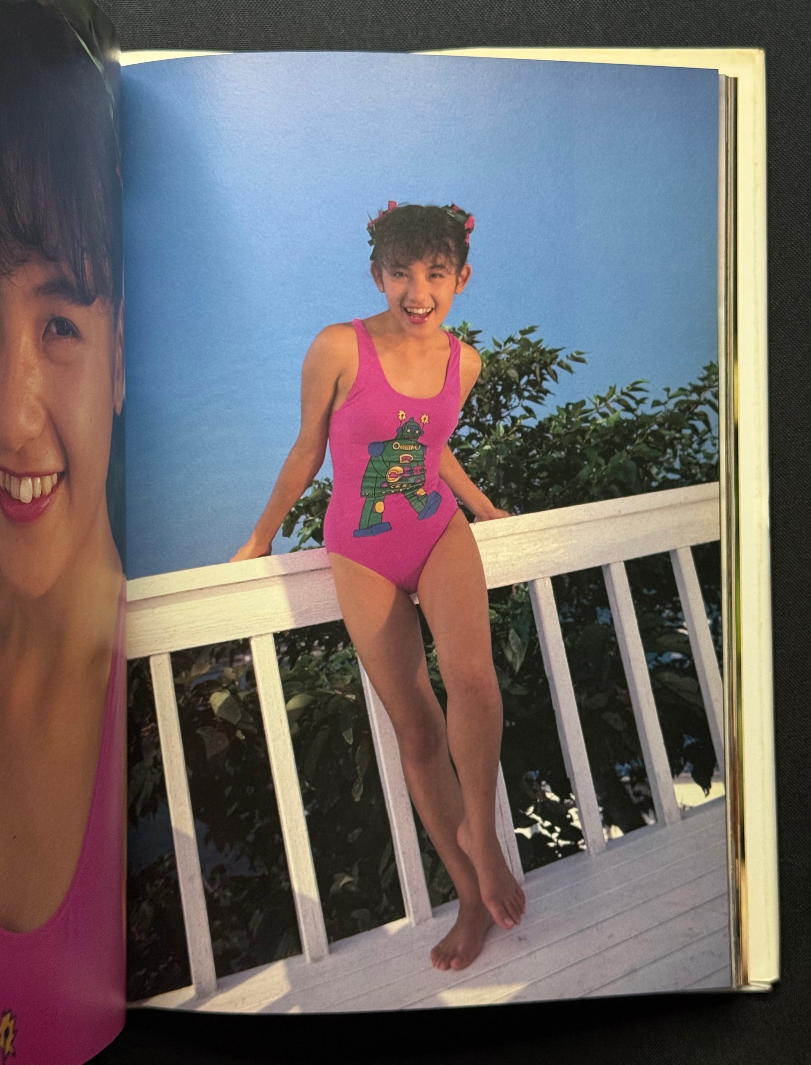 Megumi Odaka "TRY" Hardcover Idol Photobook (1989) Japan Import Godzilla Actress