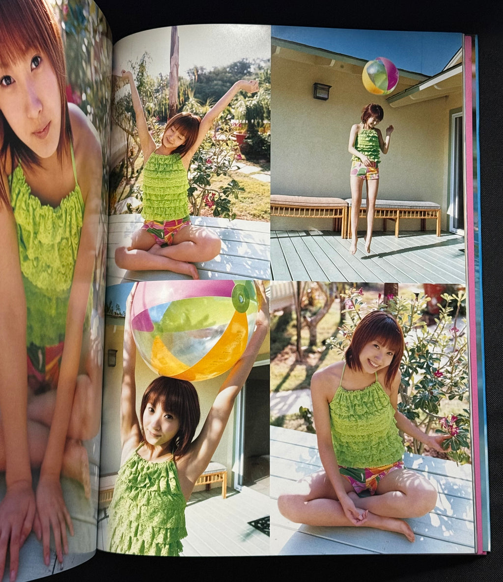 Miki Fujimoto “Alo-Hello! Fujimoto Miki” Photobook (2003) Morning Musume – w/ Slipcover - Japan Import