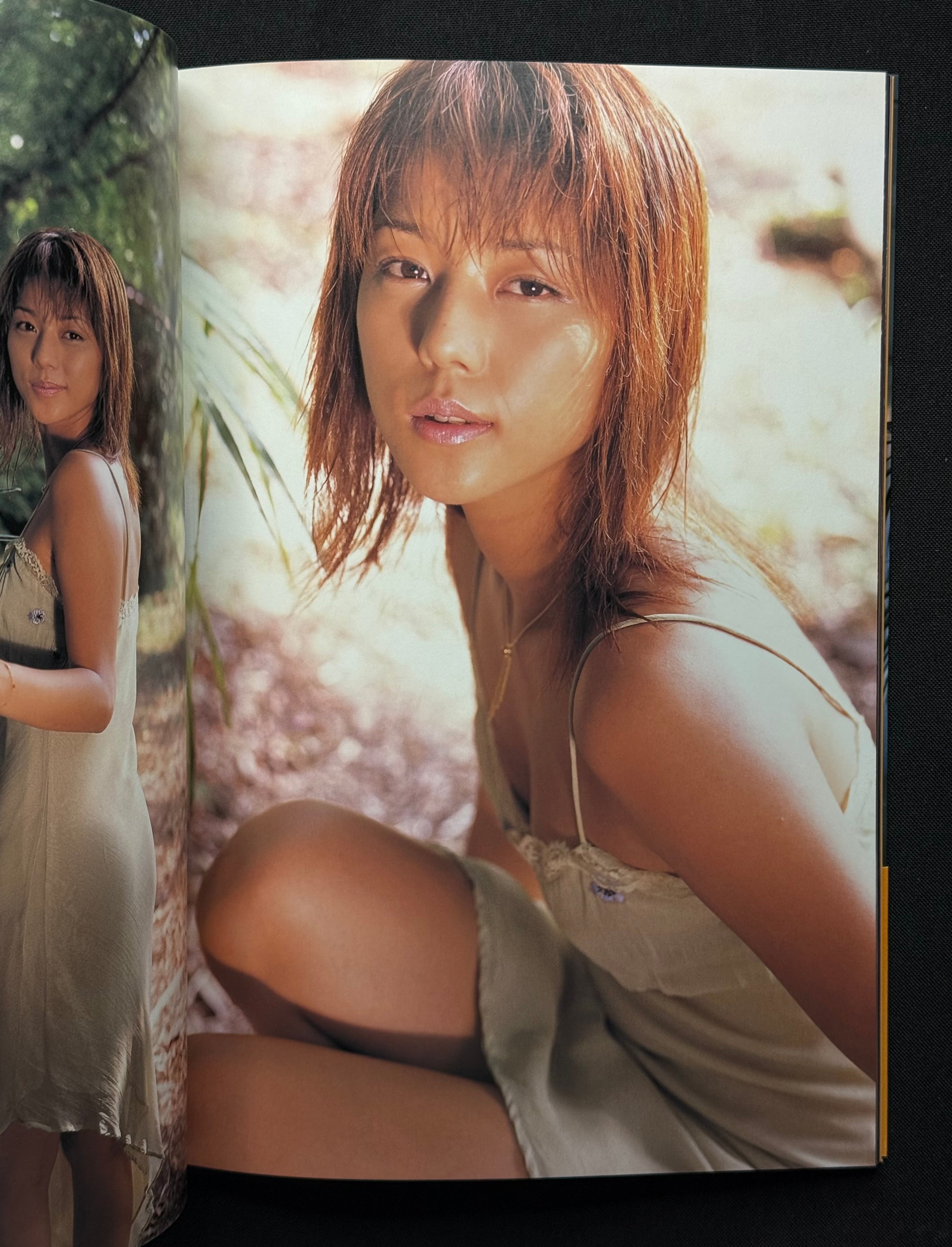 Miho Yoshioka “Inner Angel” Gravure Photobook (2003) w/obi & Puzzle Card - Japan Import