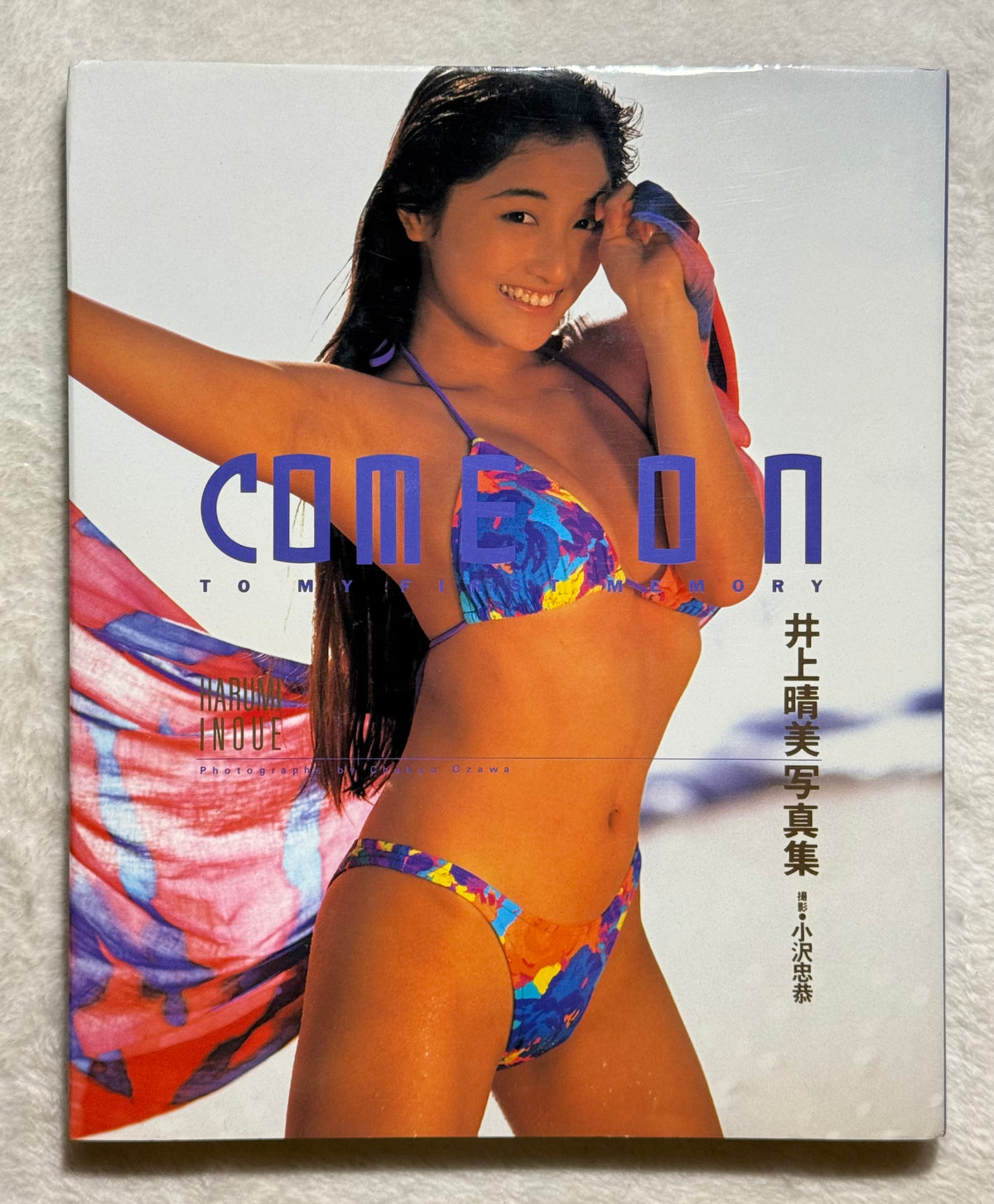 Harumi Inoue “Come On” Hardcover Gravure Photobook (1992) Japan Import
