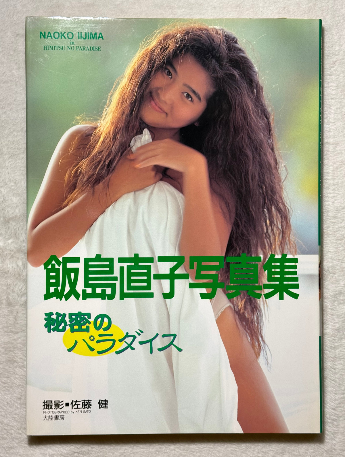 Naoko Iijima “Himitsu no Paradise” Japanese Gravure Photobook (1991)