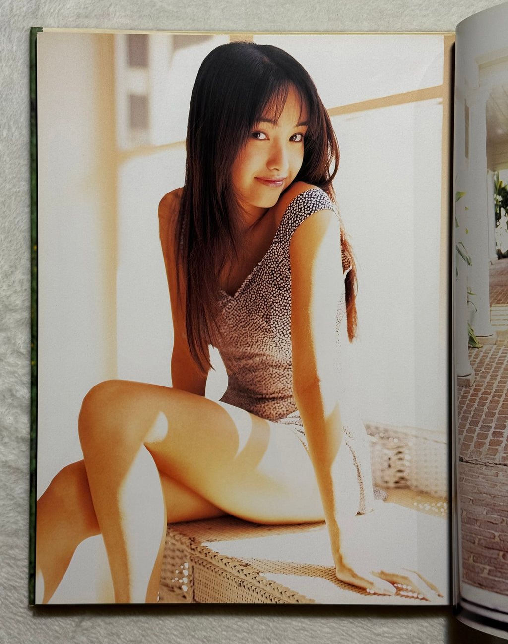 Reiko Chiba “Through It” Hardcover Gravure Photobook (1994) Kyoryu Sentai Zyuranger