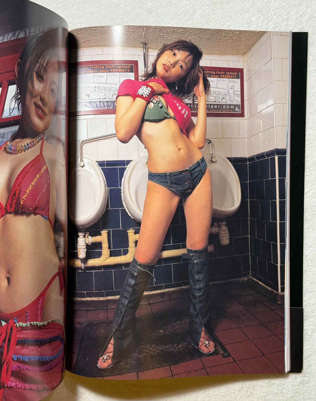Sayuri Anzu “Evolutions” Japanese Gravure Photobook (2003) w/obi