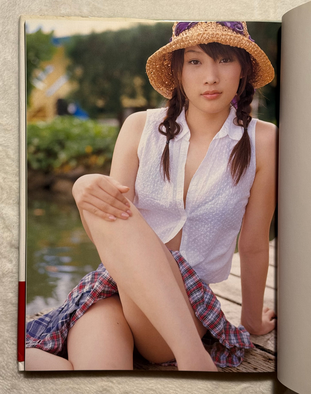 Saki Akai “Lip Hip Shake” Hardcover Photobook (2006) w/obi - DDT TJPW Wrestling