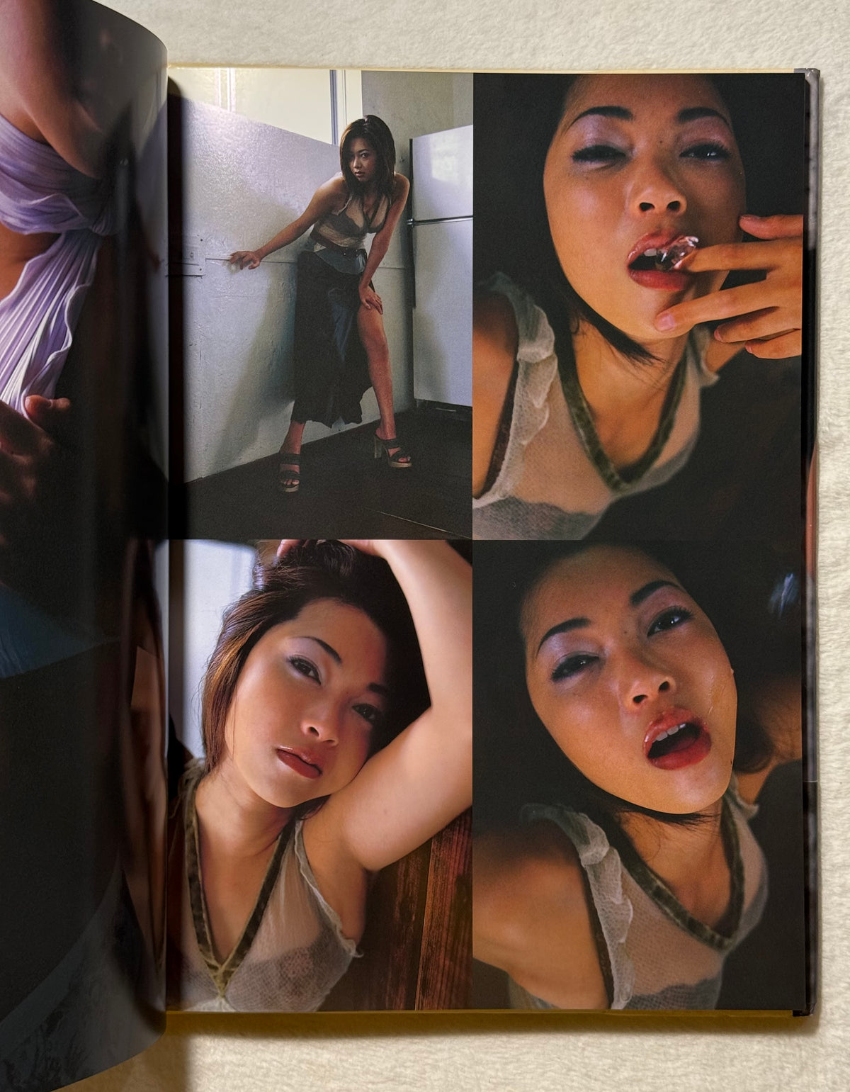 Miki Munemasa “cheek” Japanese Gravure Photobook (2000) w/obi