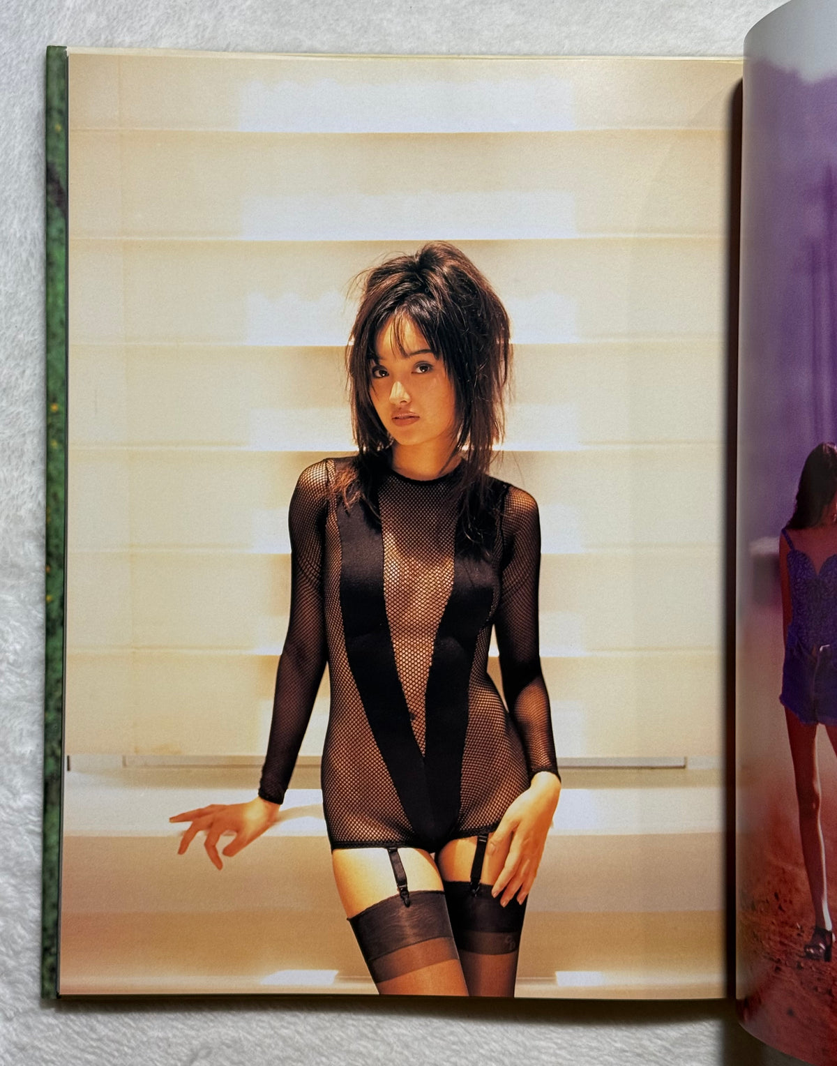 Reiko Chiba “Through It” Hardcover Gravure Photobook (1994) Kyoryu Sentai Zyuranger