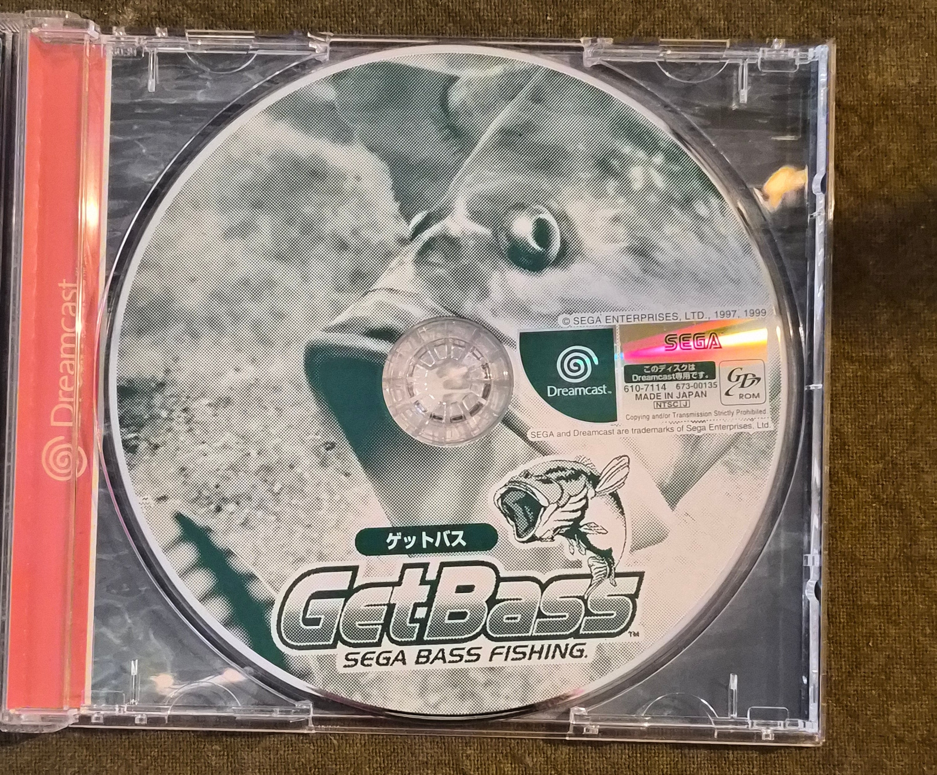 Get Bass: Sega Bass Fishing – Sega Dreamcast – NTSC-J Japan Import – Fishing Video Game