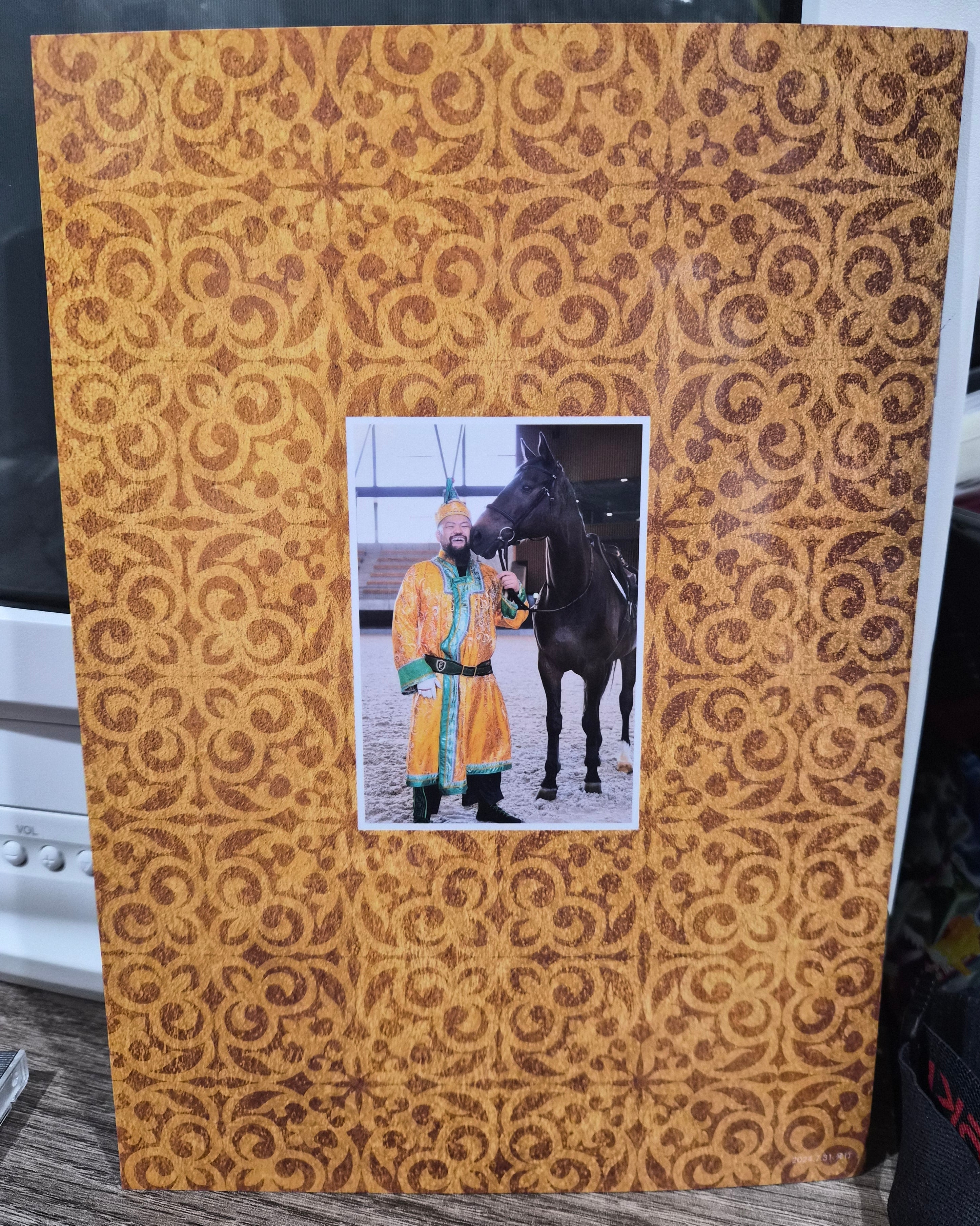 Official Fanclub Magazine Team NJPW vol 36 Great-O-Khan Cover New Japan Wrestling