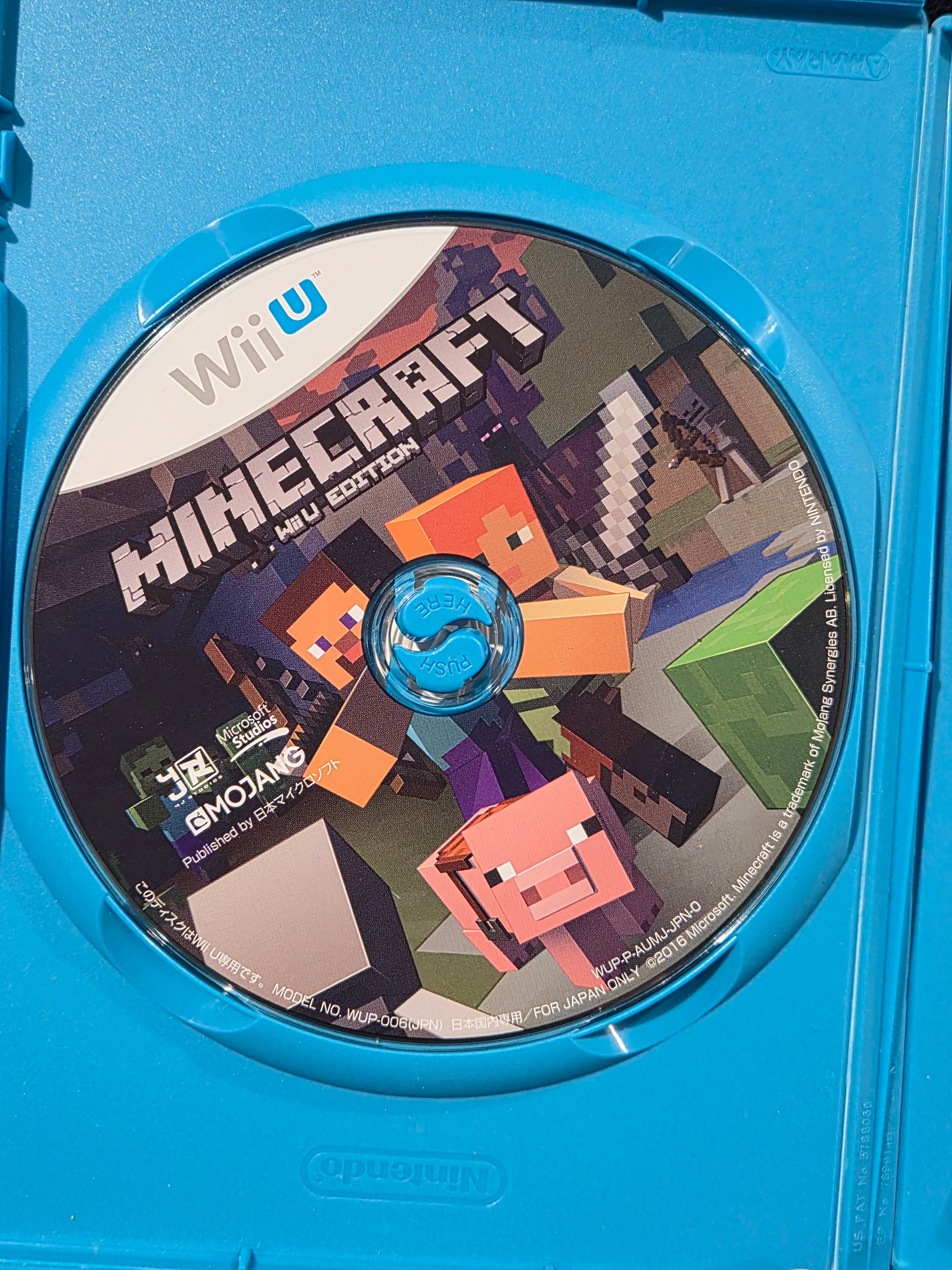 Minecraft: Wii U Edition (Japan Import) – Nintendo Wii U – Region Locked Video Game