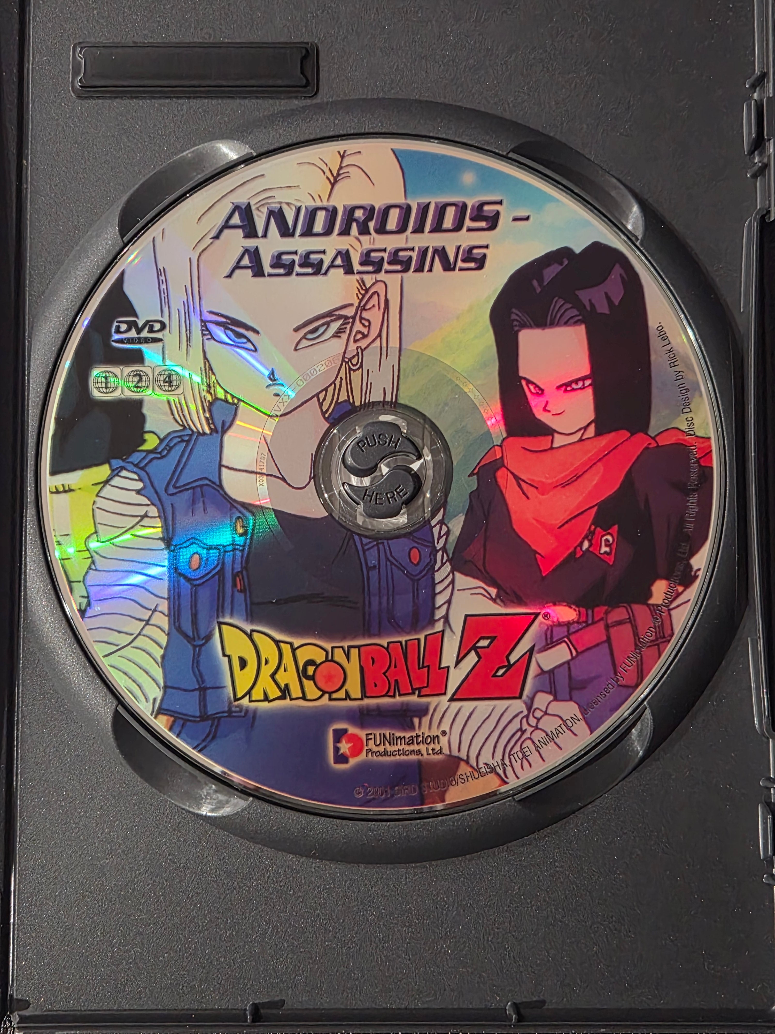 Dragon Ball Z – Androids - Assassins DVD (2001) – Uncut English & Japanese