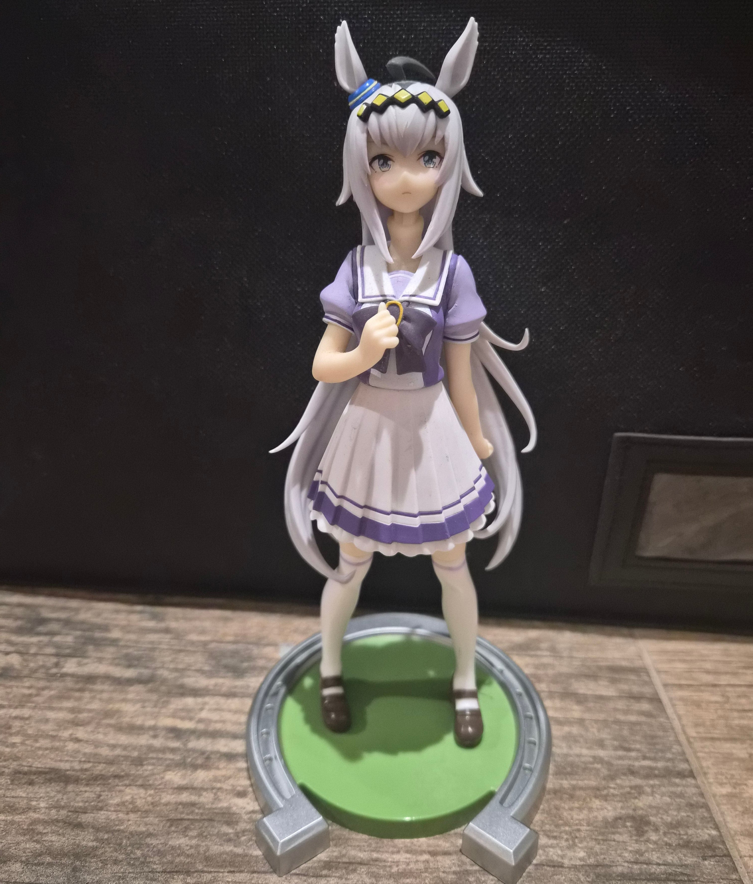 Banpresto Oguri Cap Figure – Uma Musume: Pretty Derby – 7" PVC Prize Figure – Horseshoe Base – Bandai Spirits