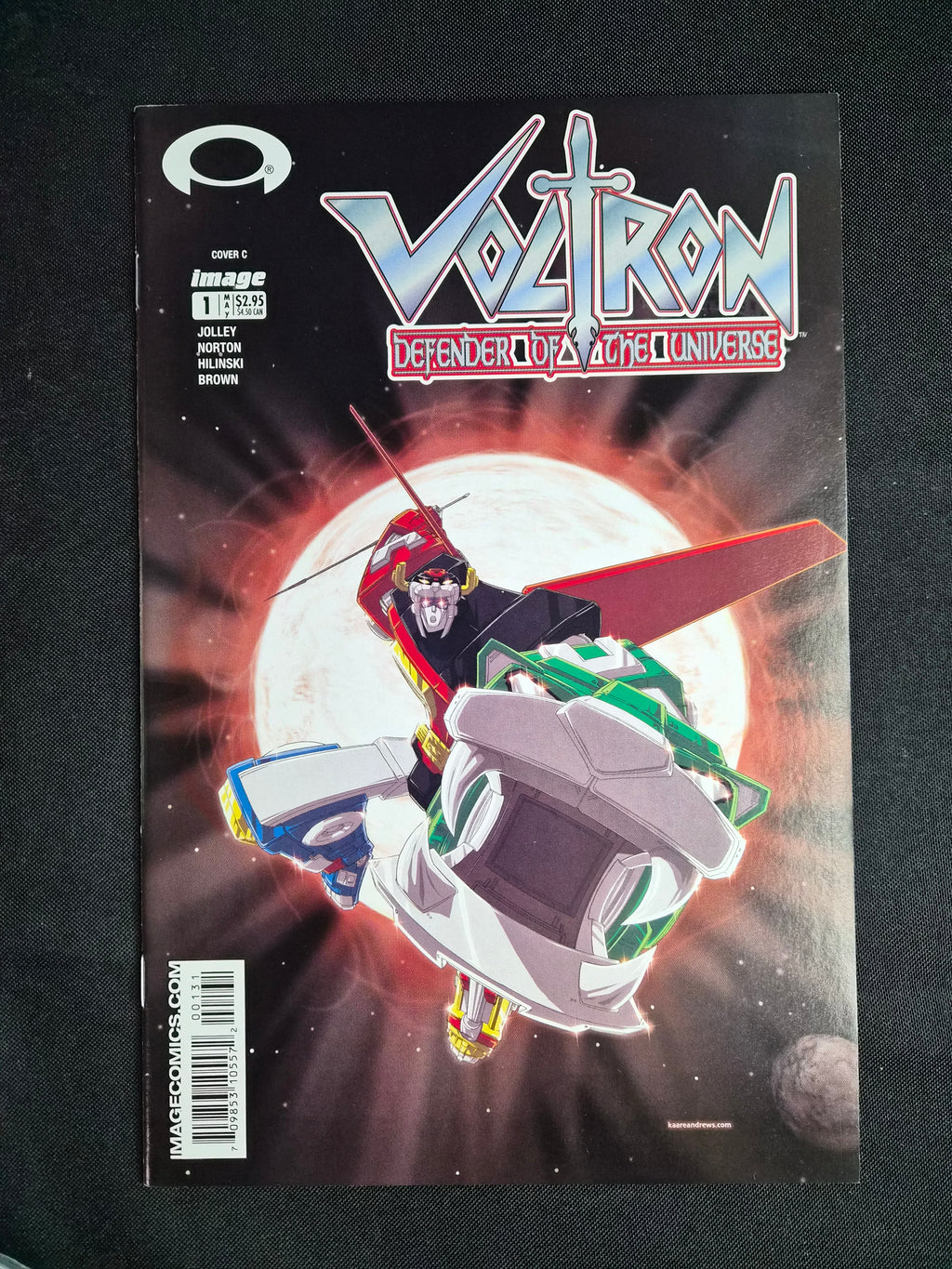 Voltron: Defender of the Universe #1C – Kaare Andrews Variant Image Comics – May 2003 – VF/NM Comic Book