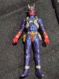 2005 Popy Kamen Rider Hibiki Soft Vinyl Figure – 5” Purple Sofubi (Masked Demon Rider)