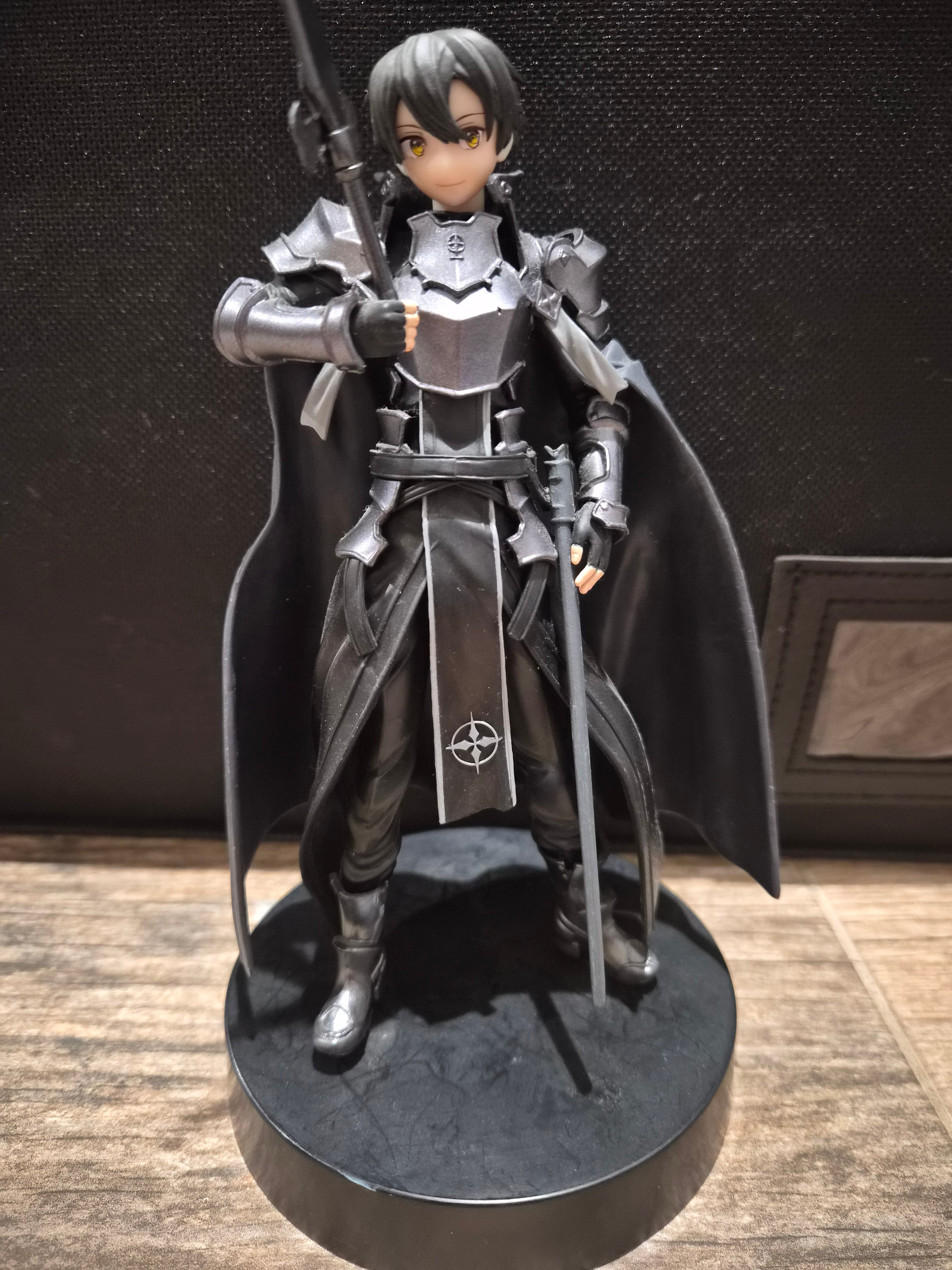 Banpresto Sword Art Online Alicization Rising Steel Integrity Knight Kirito Figure – 6" – With Sword & Base