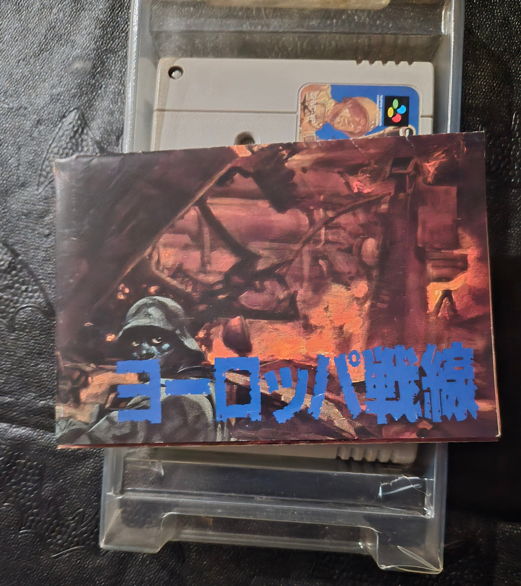 Operation Europe: Path to Victory 1939–45 – Super Famicom (1993) – Complete in Box – Japan Import