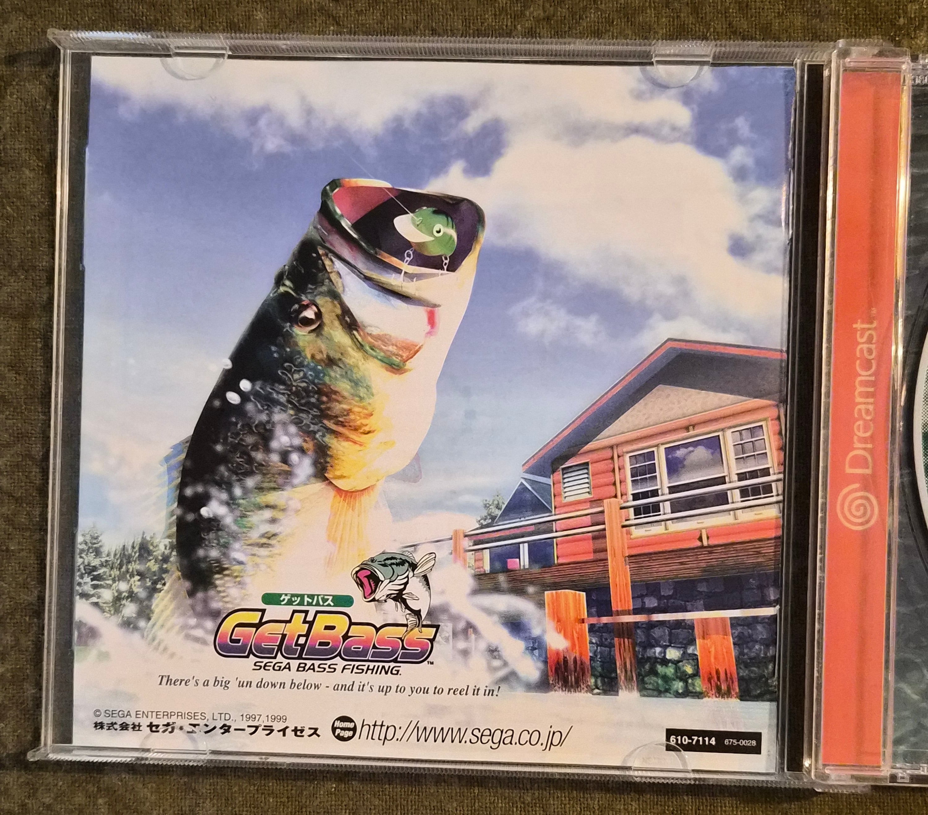 Get Bass: Sega Bass Fishing – Sega Dreamcast – NTSC-J Japan Import – Fishing Video Game
