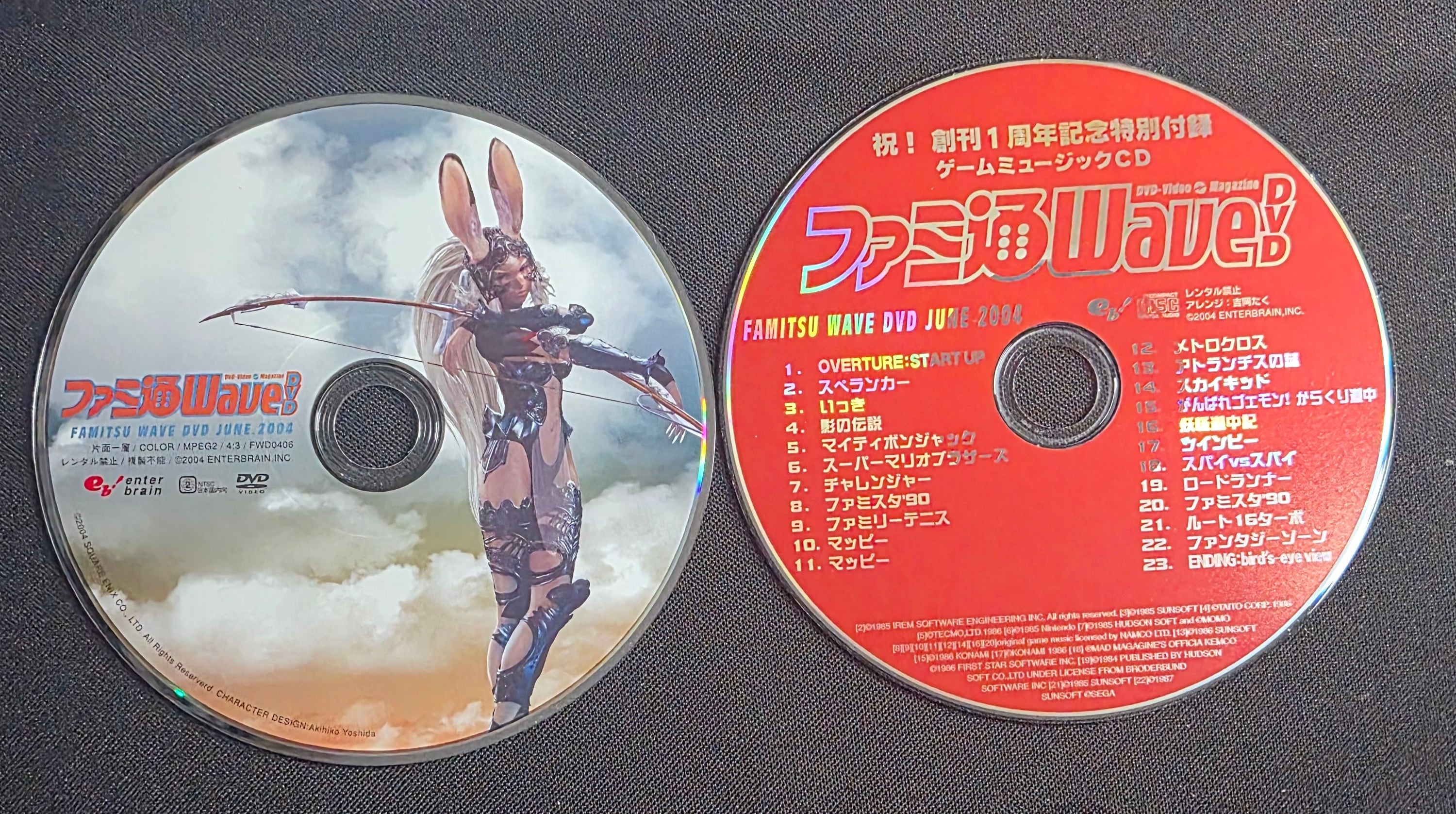 Famitsu Wave DVD Magazine Lot – May & June 2004 – Resident Evil 4 & Final Fantasy XII – Japan Import – Region 2