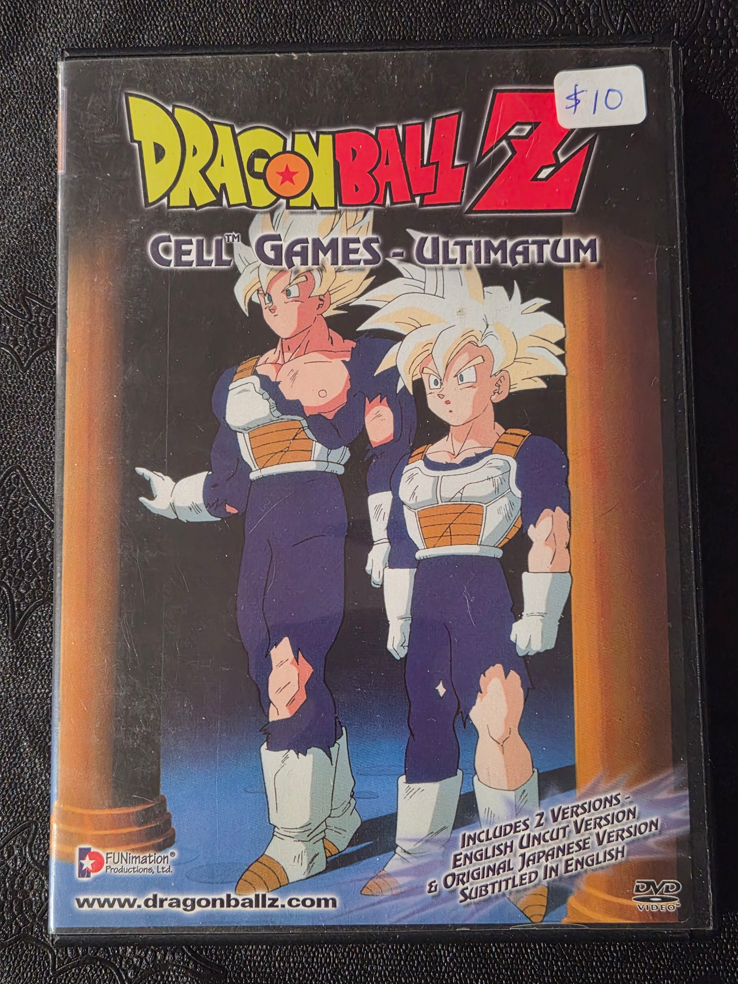 Dragon Ball Z – Cell Games: Ultimatum DVD (2002) – Uncut English & Japanese