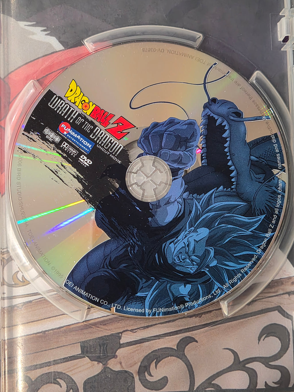 Dragon Ball Z – Wrath Of The Dragon Movie DVD (2006) – Uncut English & Japanese