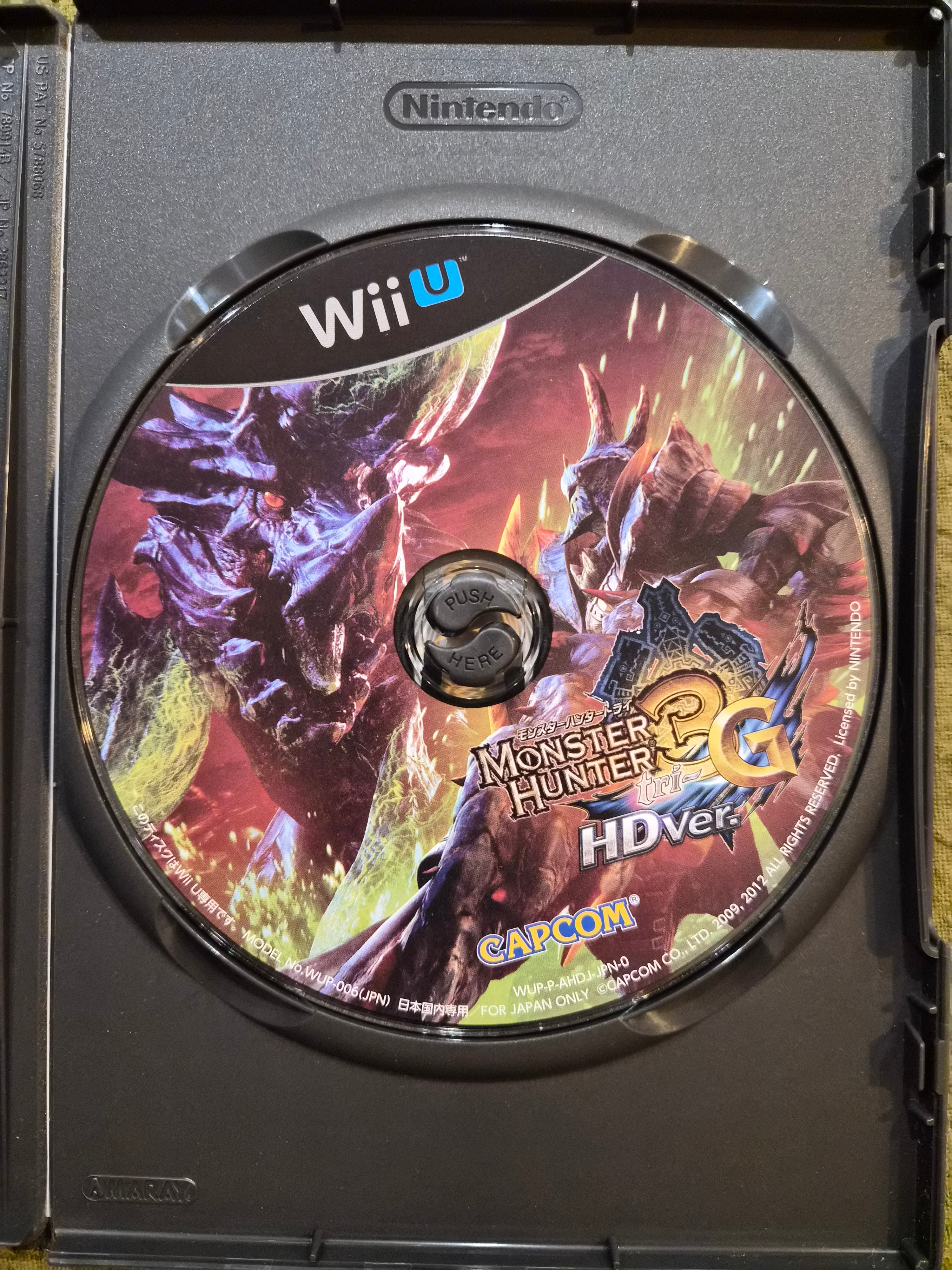 Monster Hunter 3G HD Ver. – Nintendo Wii U – Japan Import NTSC-J – Capcom – Monster Hunter 3 Ultimate