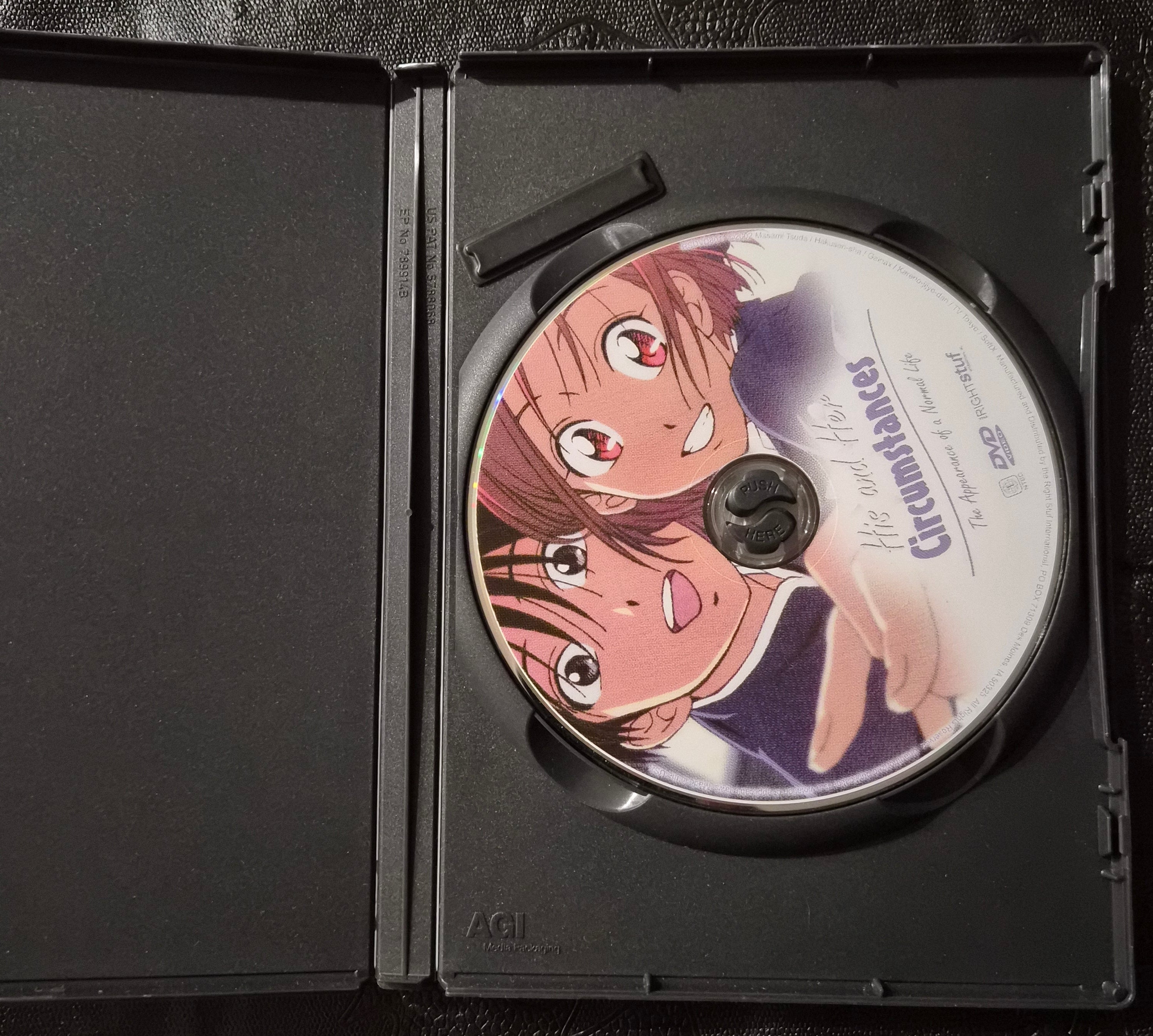 His and Her Circumstances Vol 1 Anime DVD Kare Kano 2002 Gainax Romance
