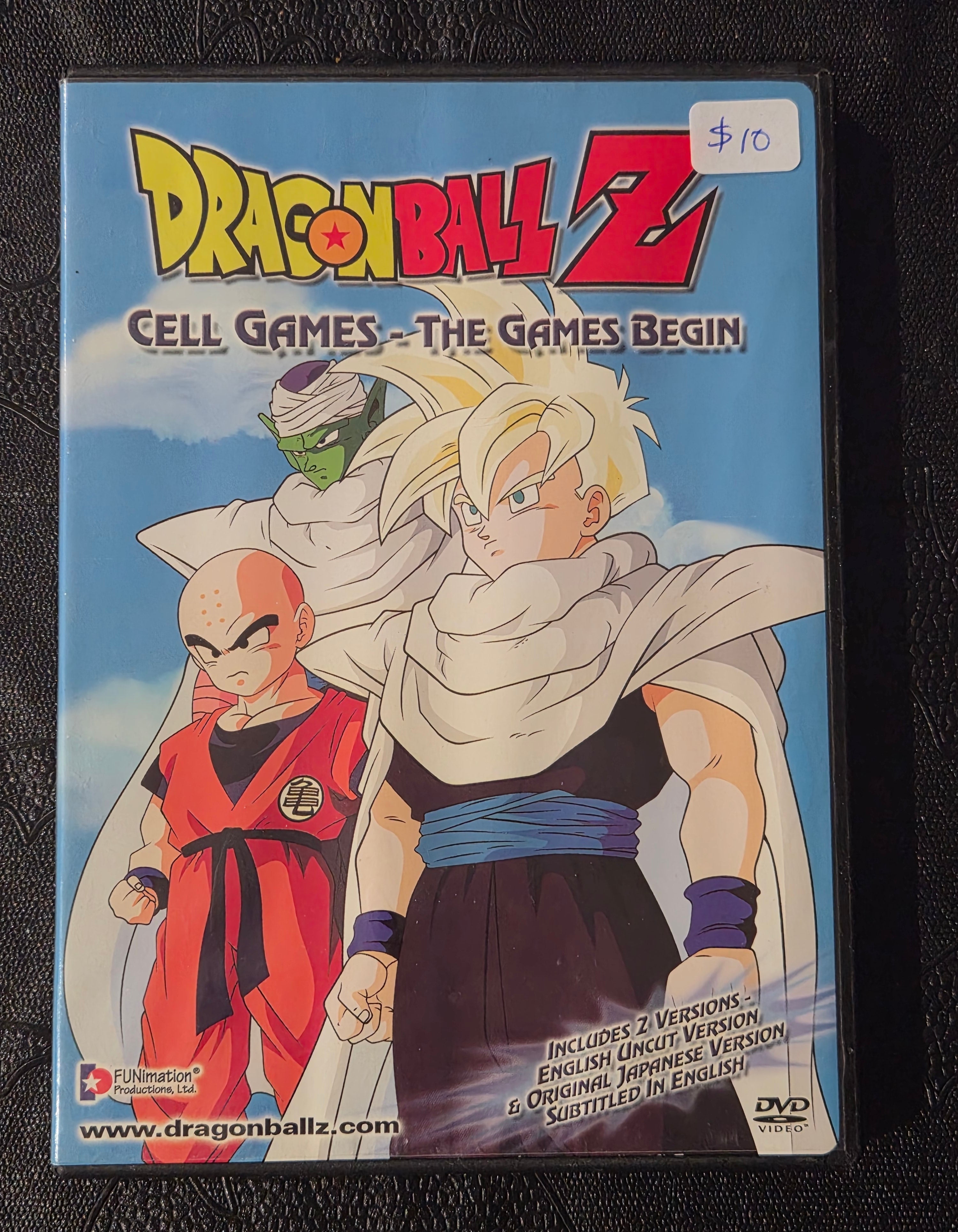 Dragon Ball Z – Cell Games: Games Begin DVD (2004) – Uncut English & Japanese