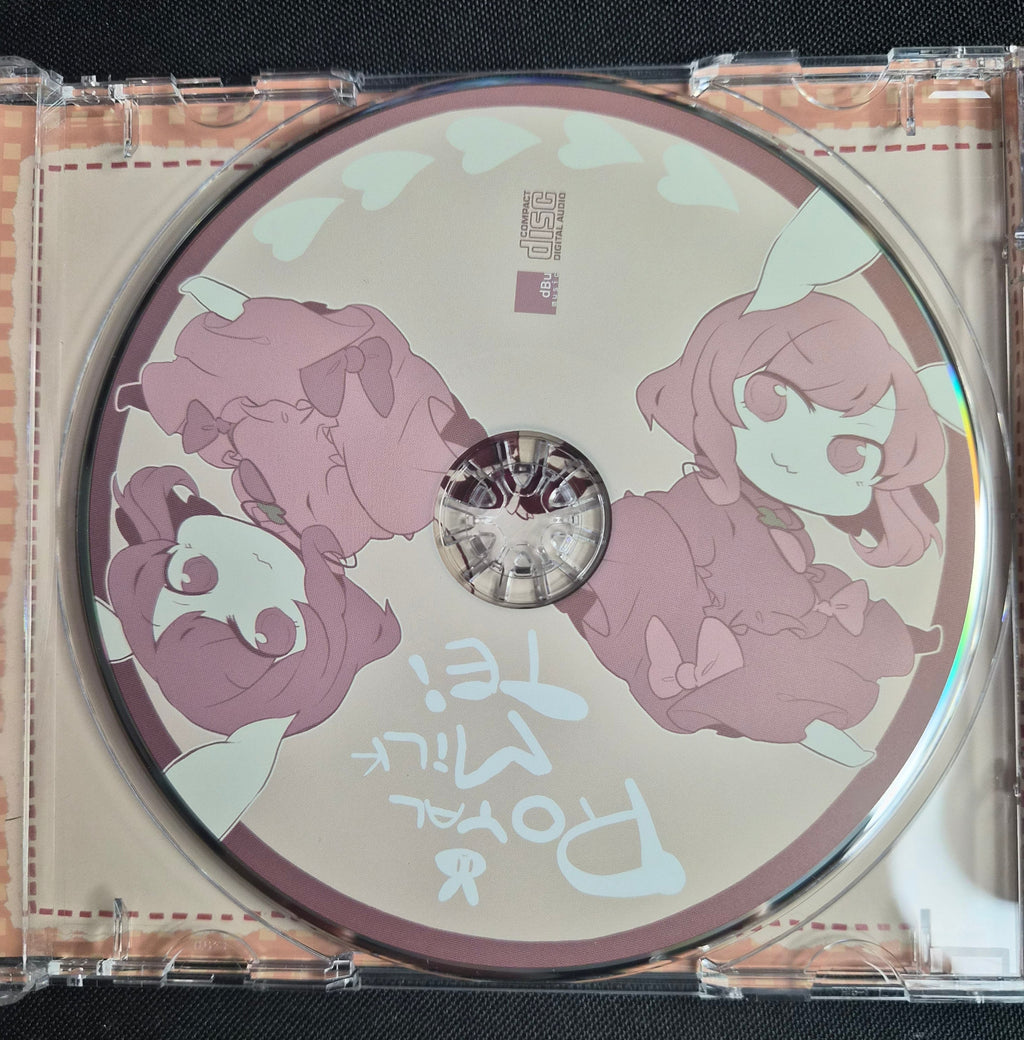RoYAL MiLK TEi – dBu Music – Touhou Project Doujin Music CD – With OBI Strip – Reitaisai 7 (2010) – Japan Import