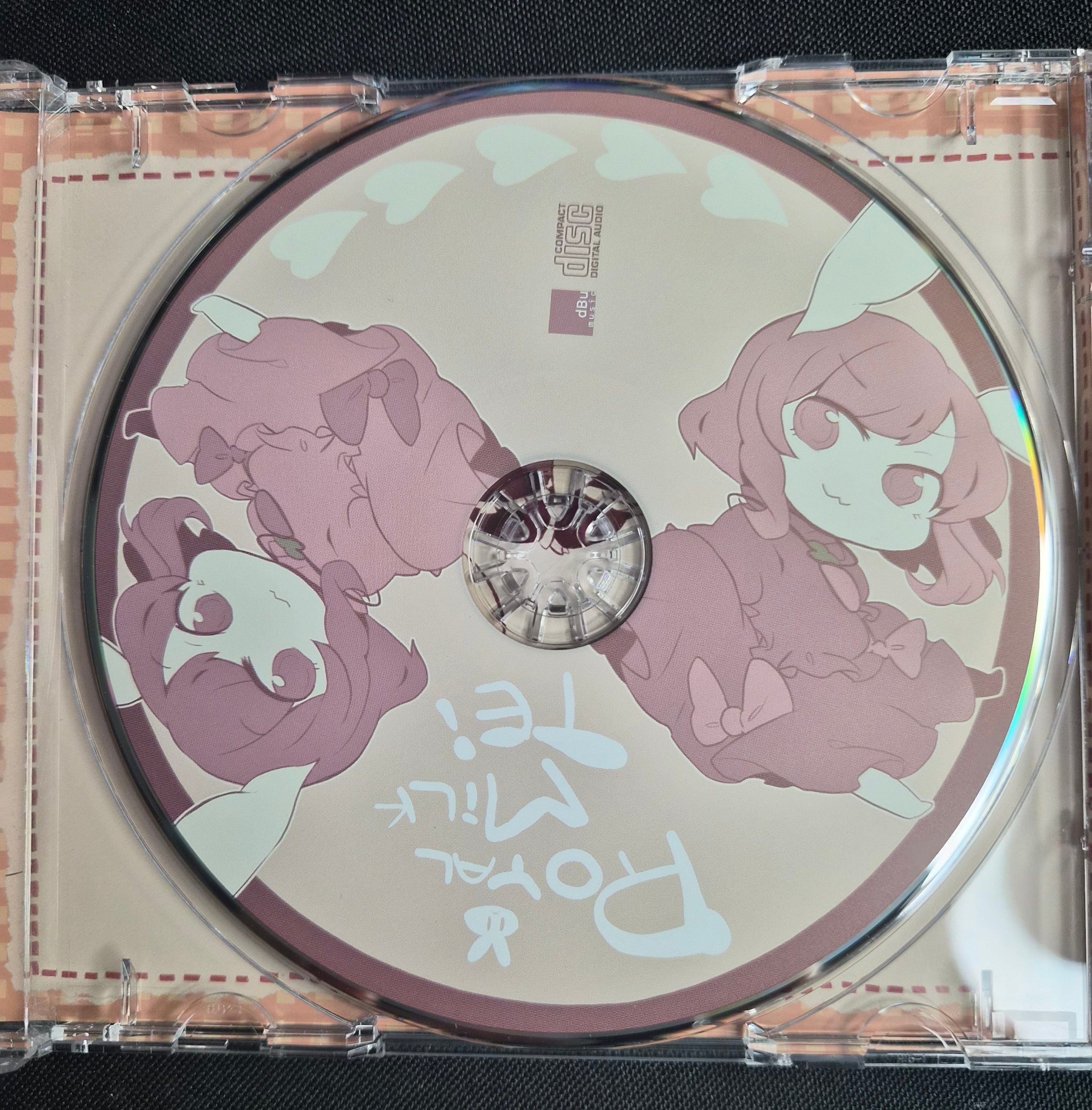 RoYAL MiLK TEi – dBu Music – Touhou Project Doujin Music CD – With OBI Strip – Reitaisai 7 (2010) – Japan Import