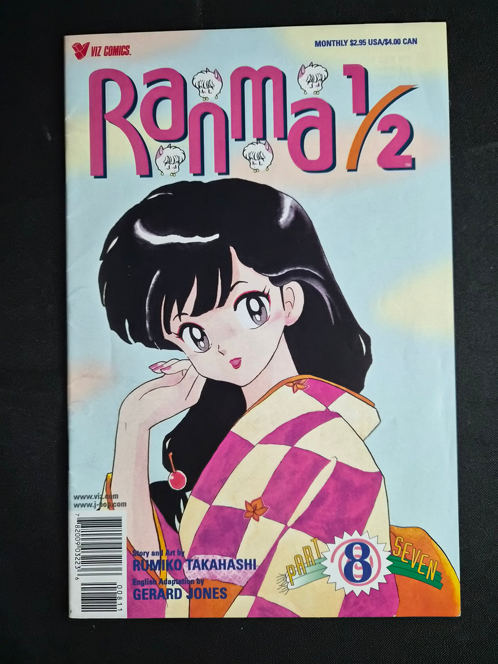 Ranma ½ Part 7 #8 – Viz Comics – October 1998 – Rumiko Takahashi – VF+ Condition